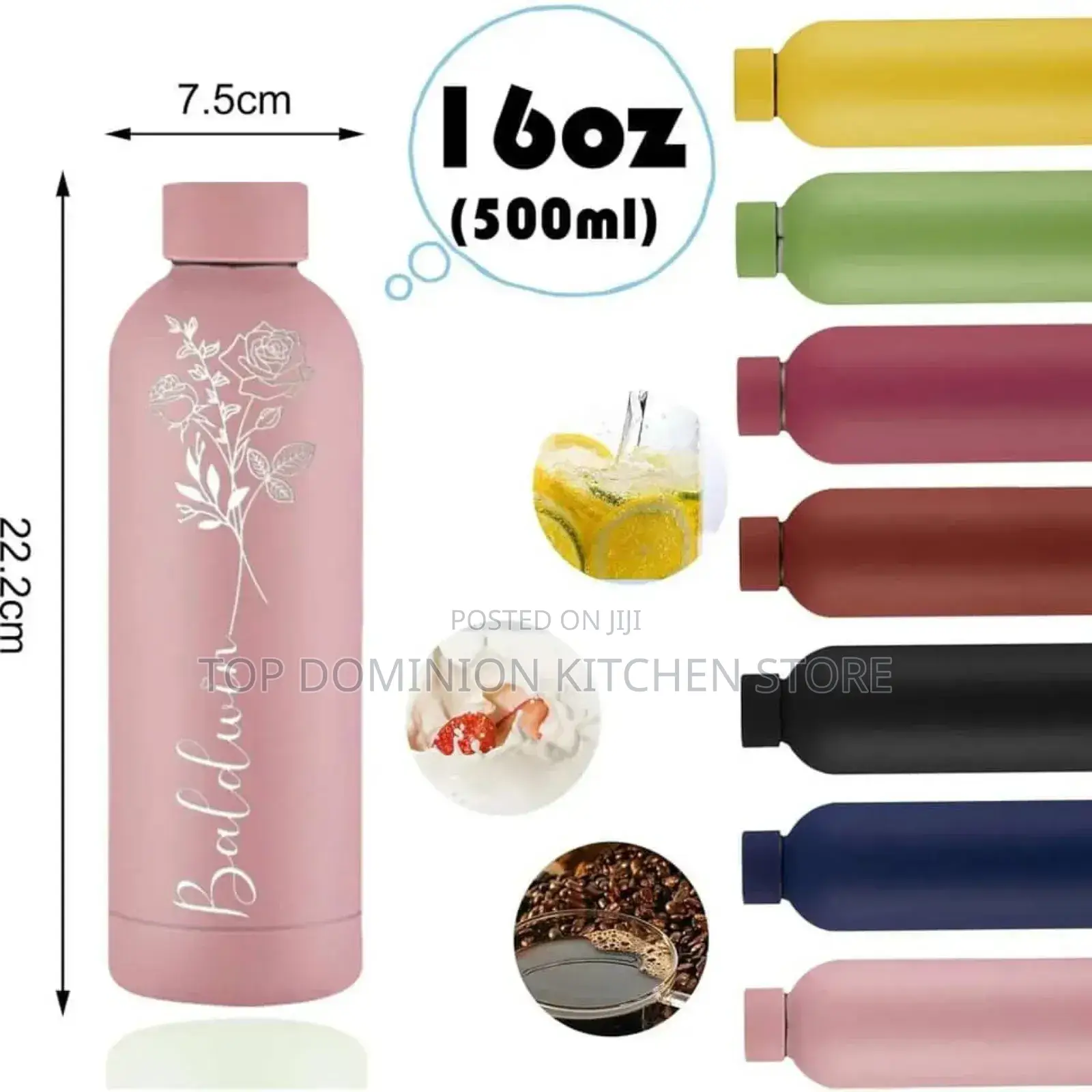 Insulated Stainless Steel Water Bottle