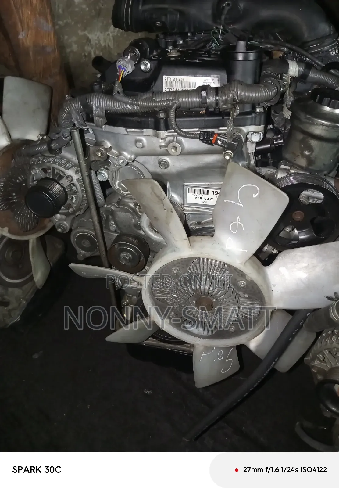 Engine for Toyota Prado, Hilux, Hiace, Fortuner Etc 4 Plug 2019 (2tr)