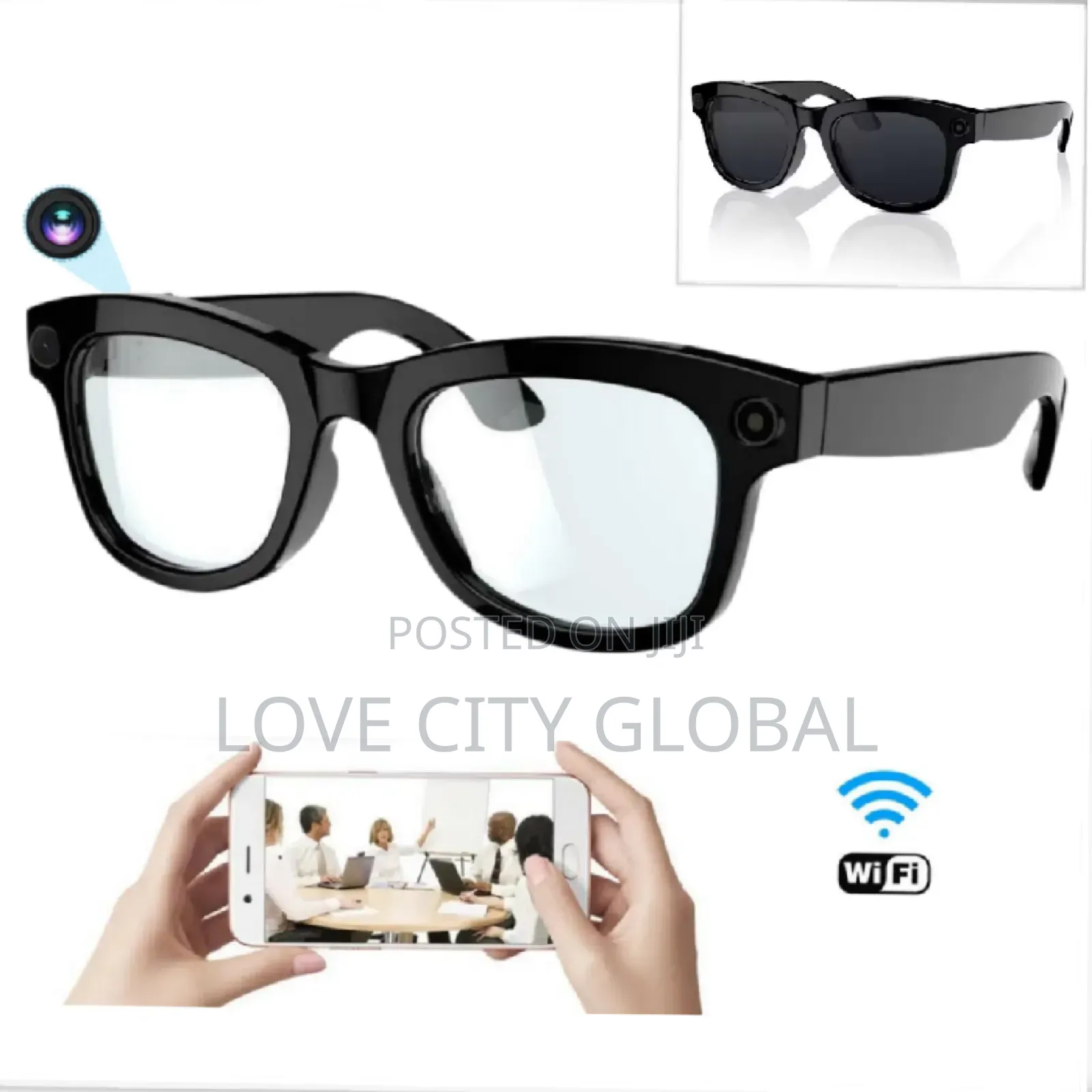 Js-01 Pro Smart Glass 1200w Hd Camera Ai Chatgpt Enc Bt Call Music