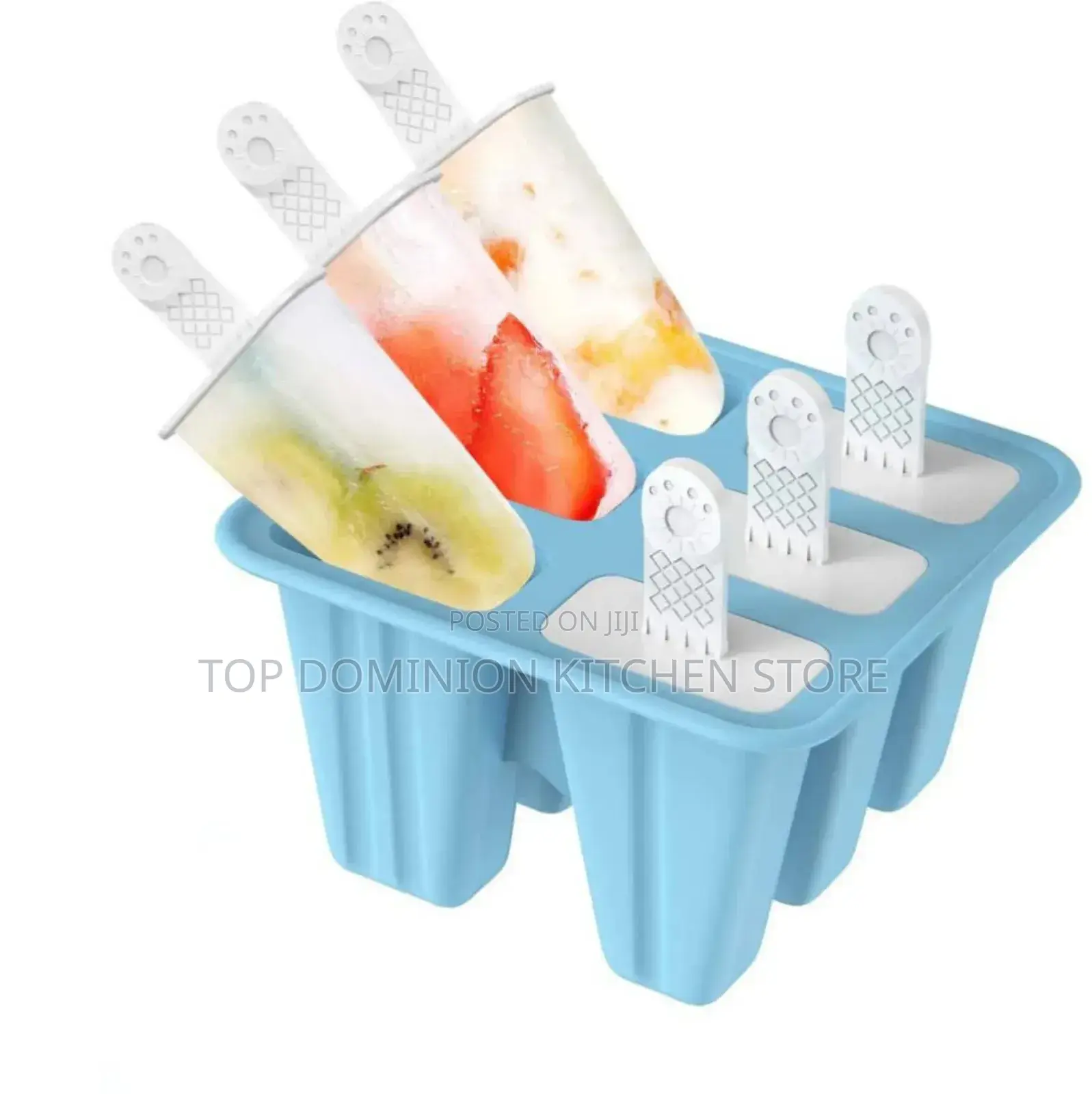 6 Slot Silicone Popsicle Mould