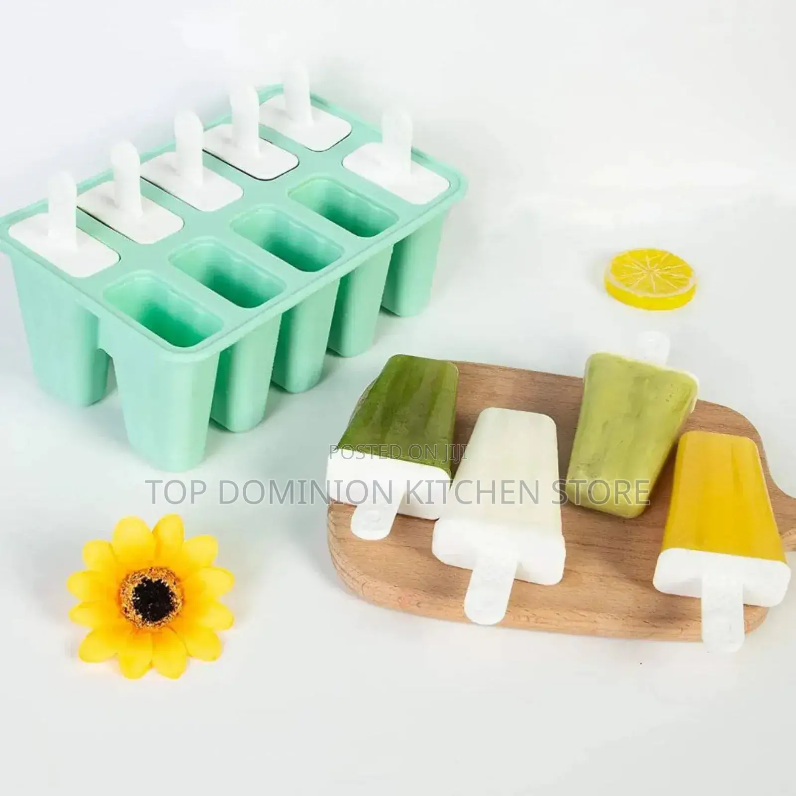 10 Slot Silicone Popsicle Mould