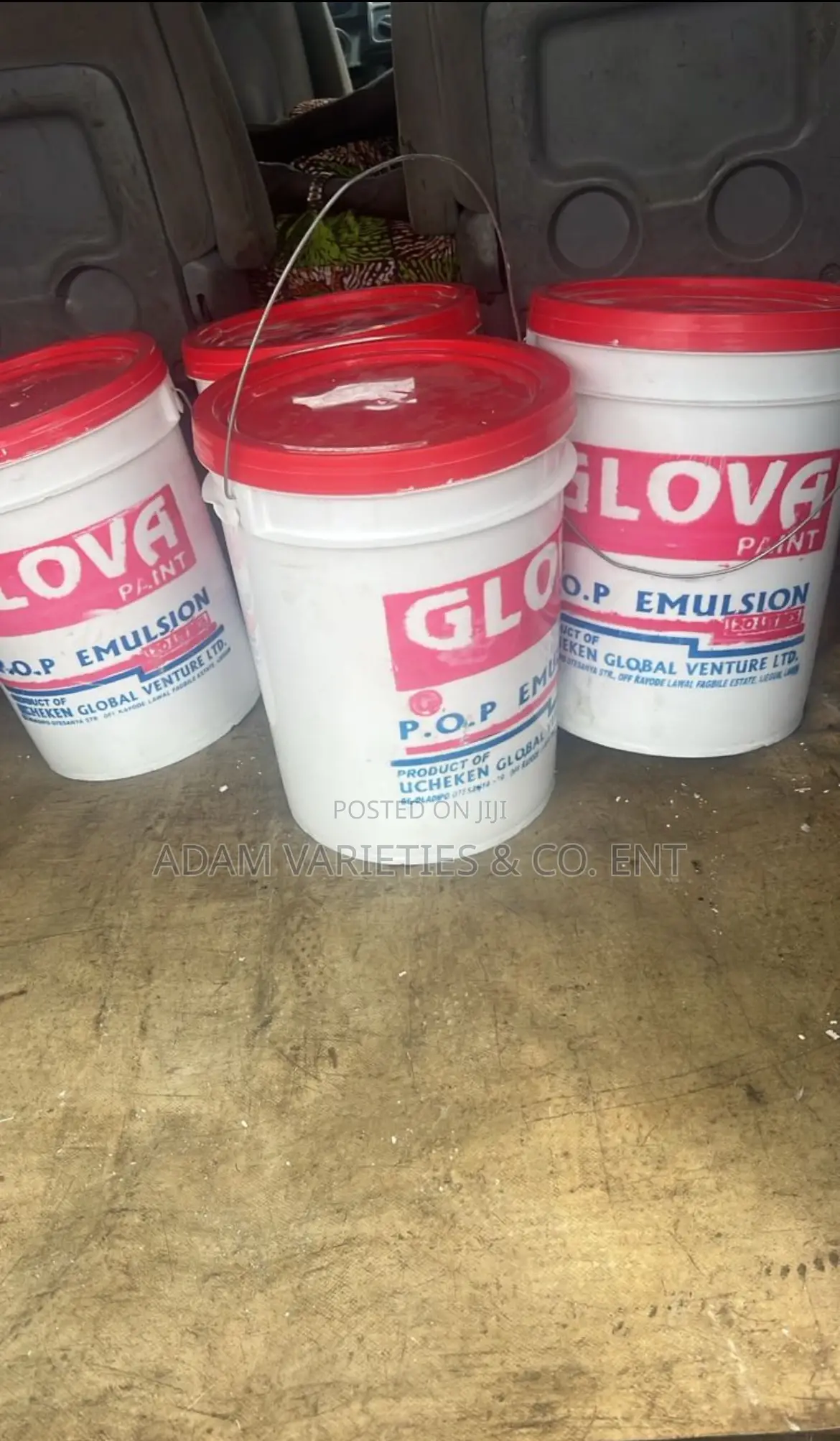 Pop Emulsion Paint. Glova