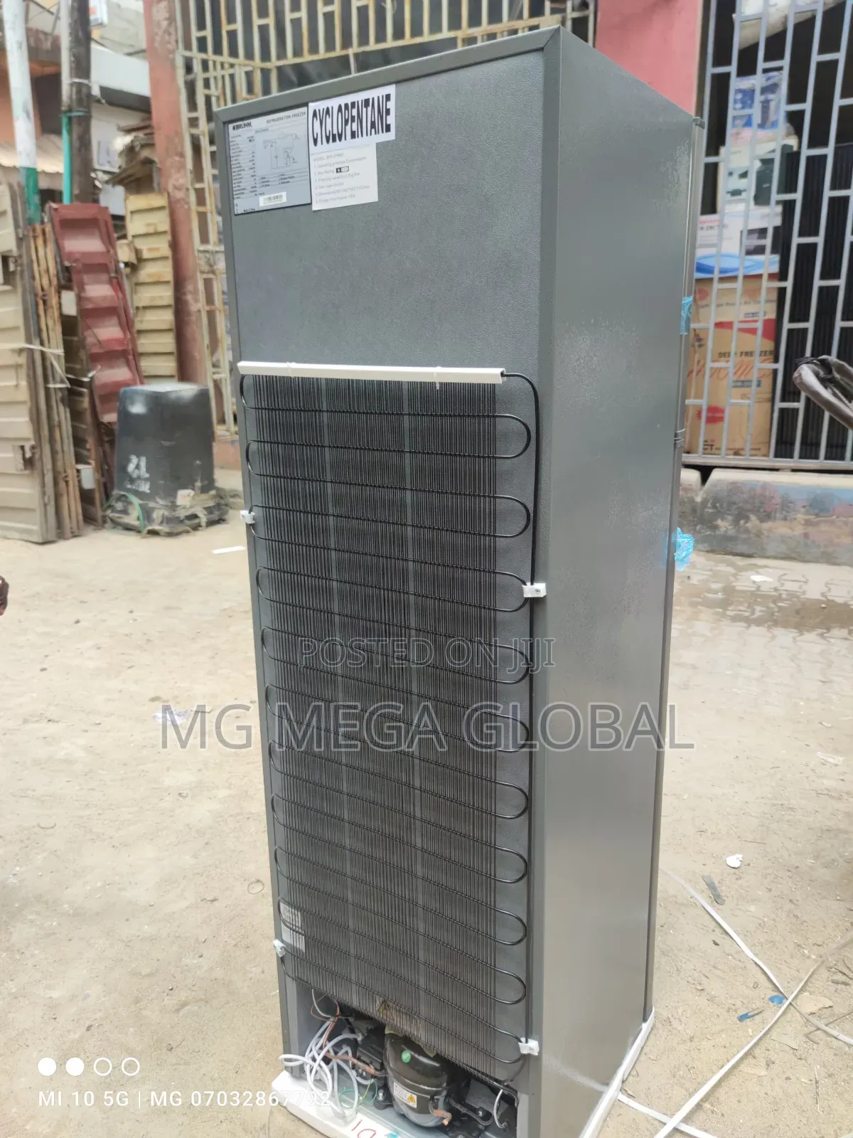 Bruhm Double Door 275l Refrigerator