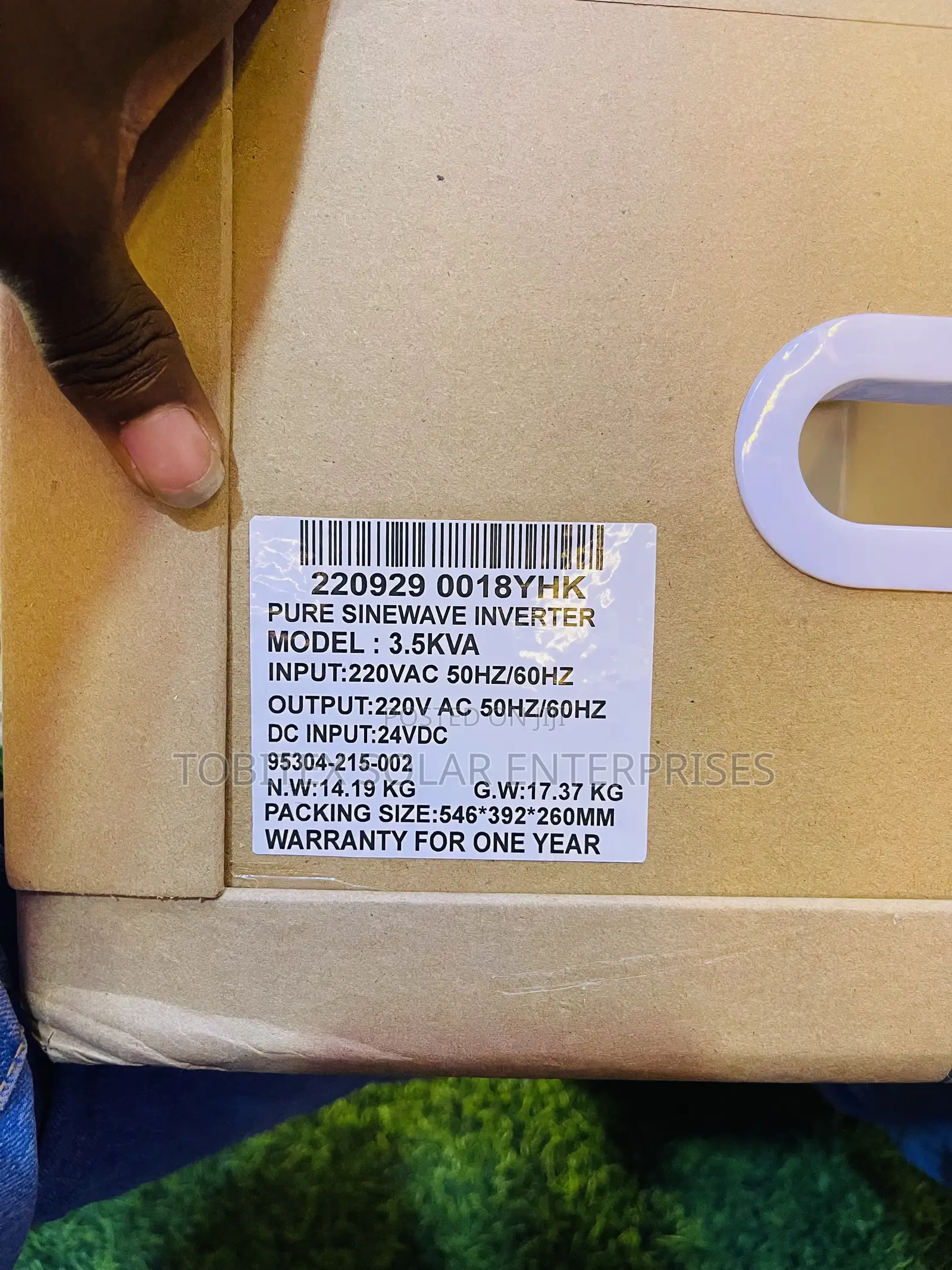 Yohako Solar Inverter 3.5kva 24v Promo