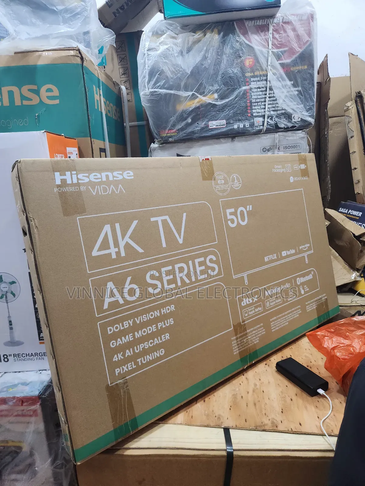 Original 55inches Hisense Smart Television Fuani