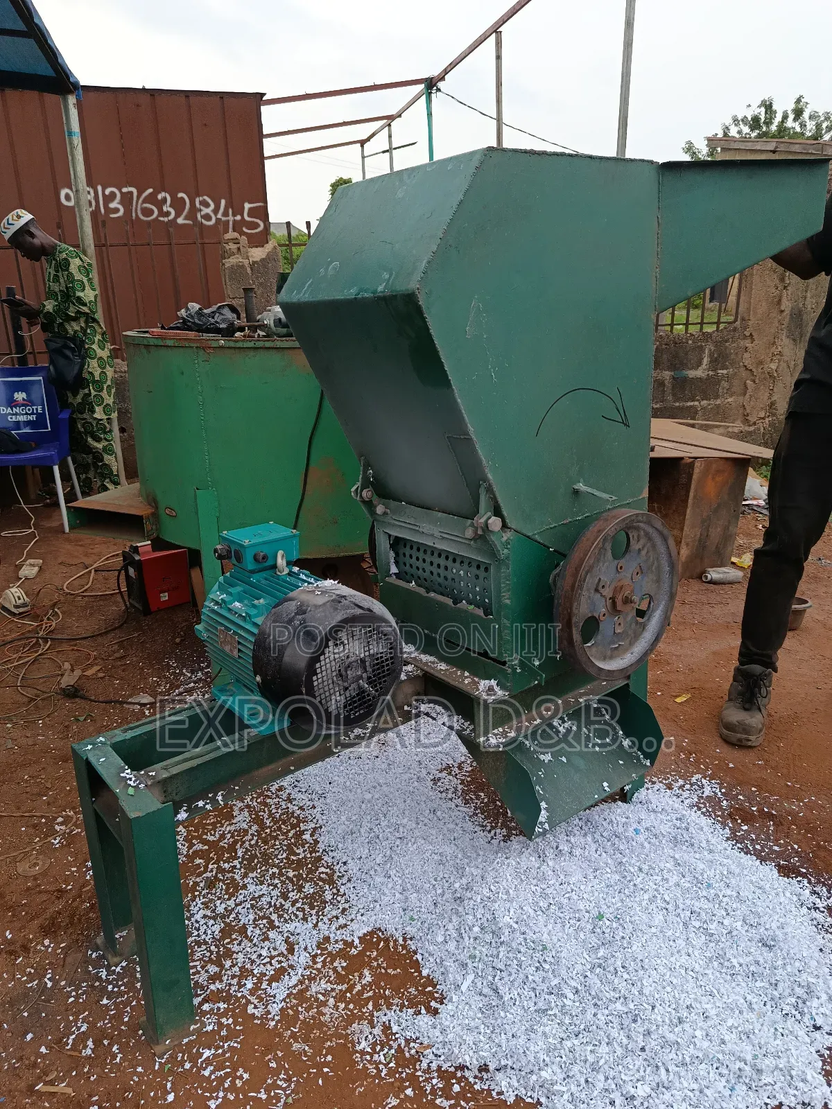 Industrial Shredder (Plastic, Paper Nylon)
