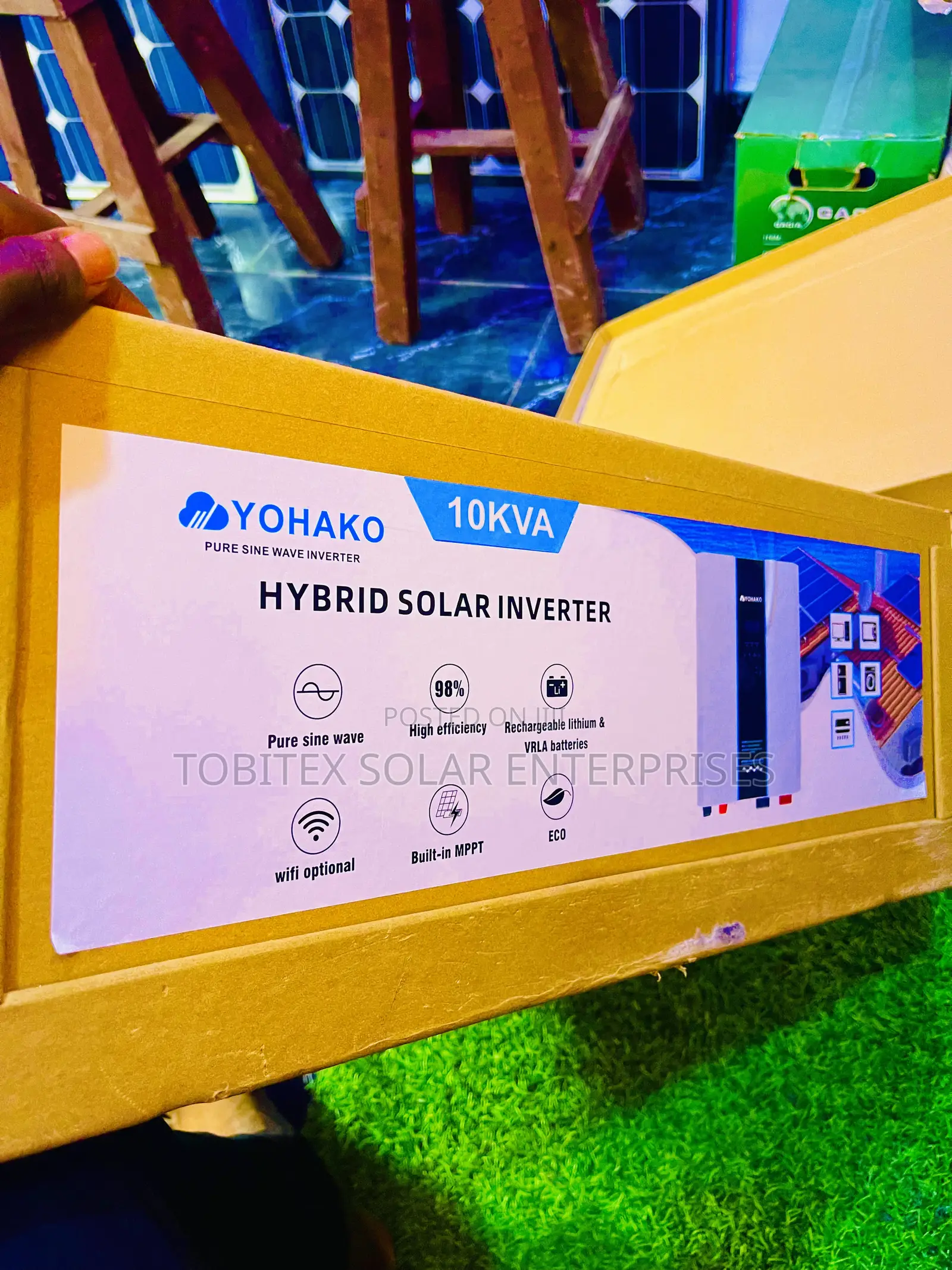Yohako Hybrid Inverter 10kva 48v Promo