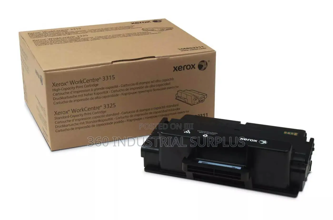Original Xerox 106r02311 Black Toner Cartridge