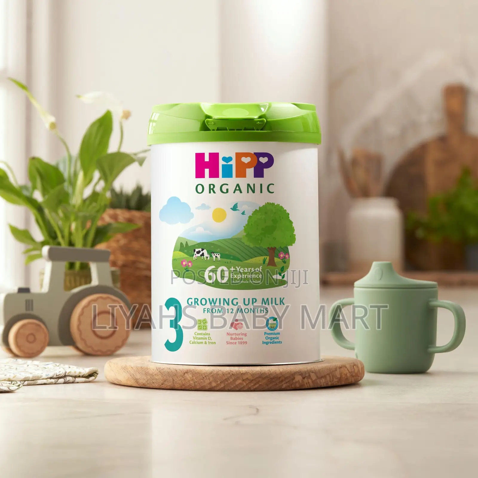 Hipp Organic 3 Growing Up Baby Milk Powder Formula, 800g