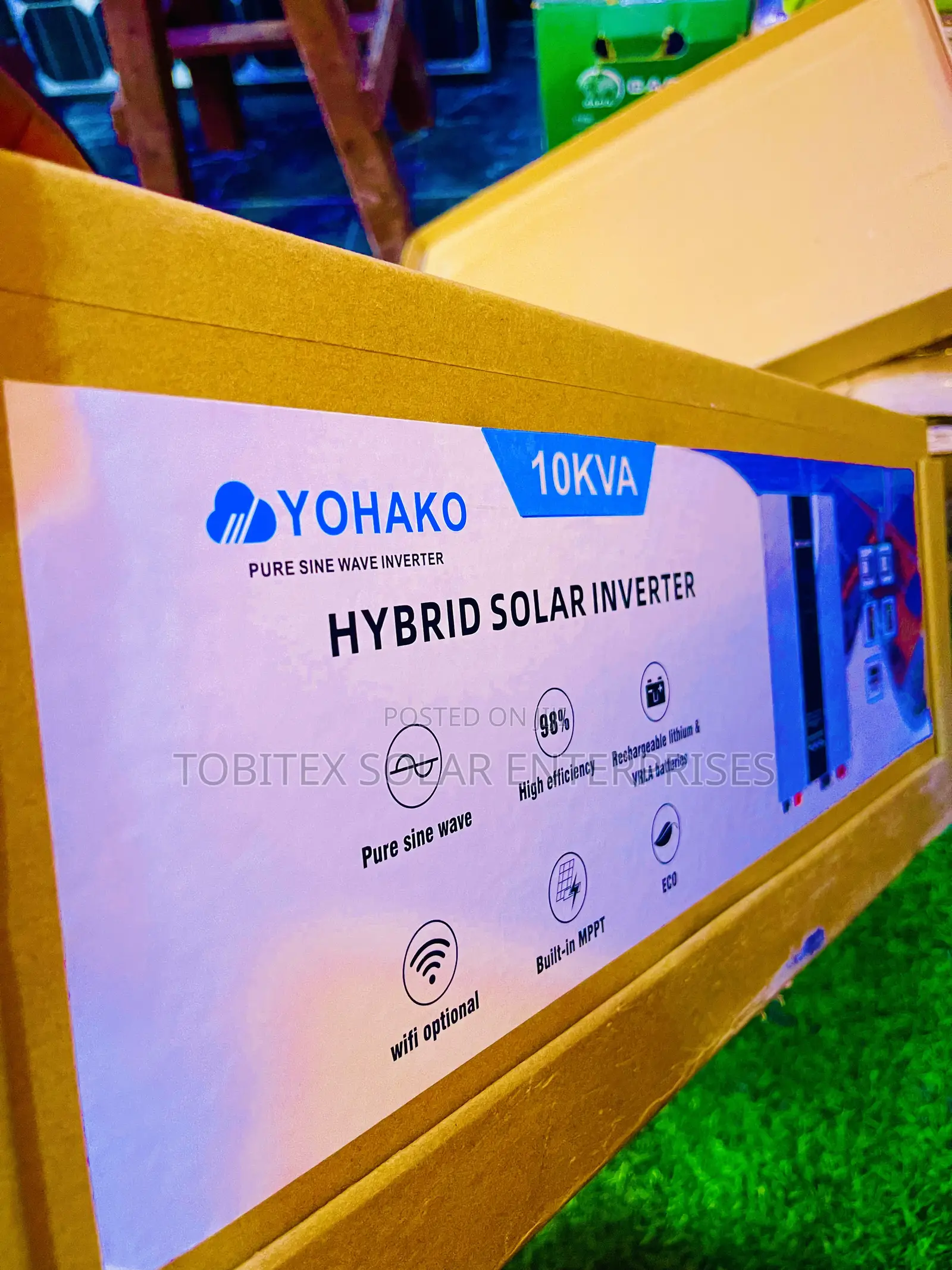 Yohako Hybrid Inverter 10kva 48v Promo