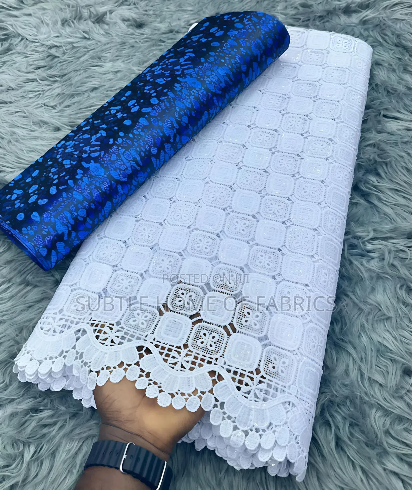 Quality White Chord Lace for Both Men and Women