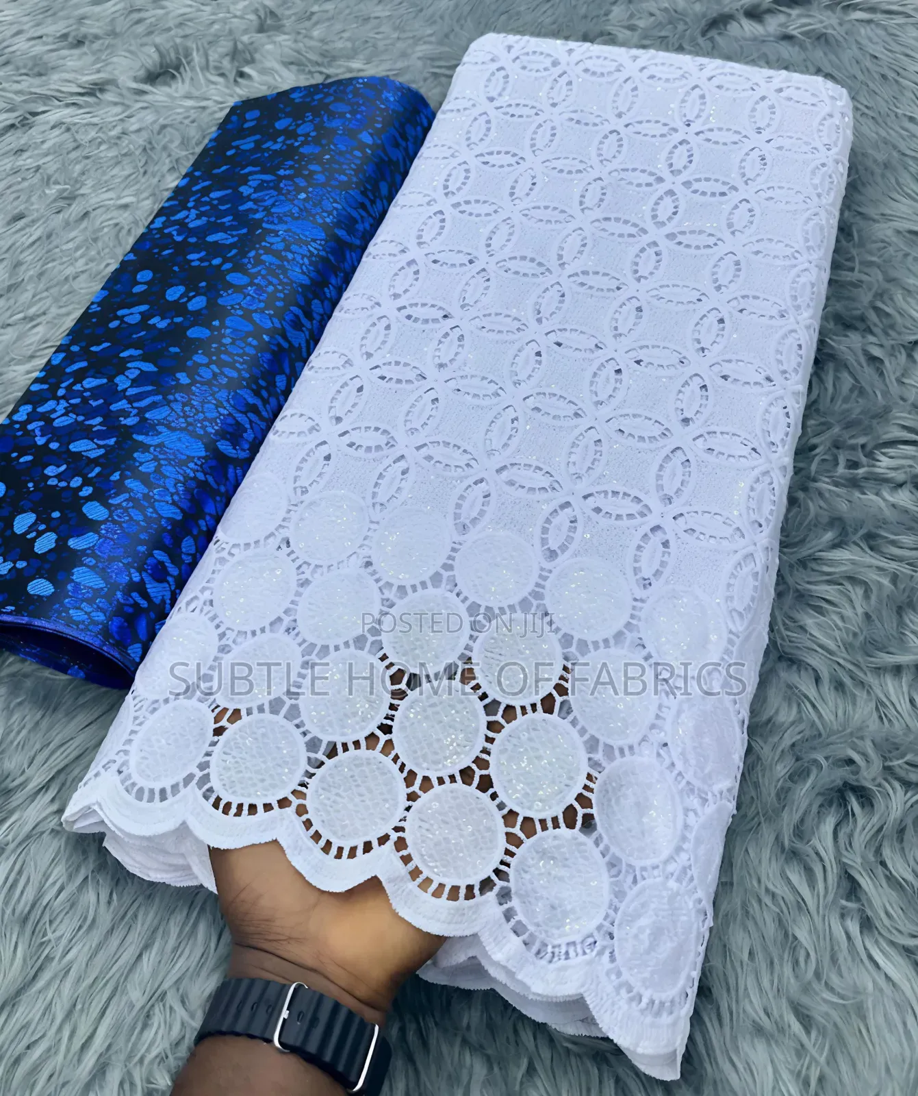 Quality White Chord Lace for Both Men and Women