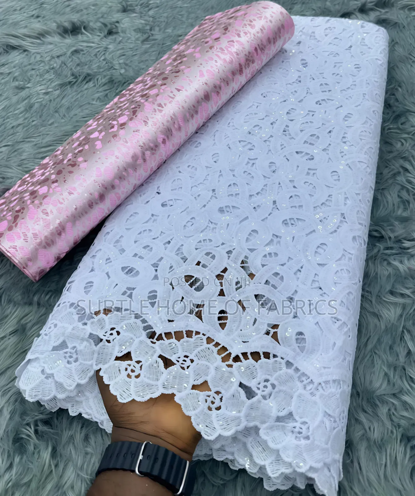 Quality White Chord Lace for Both Men and Women