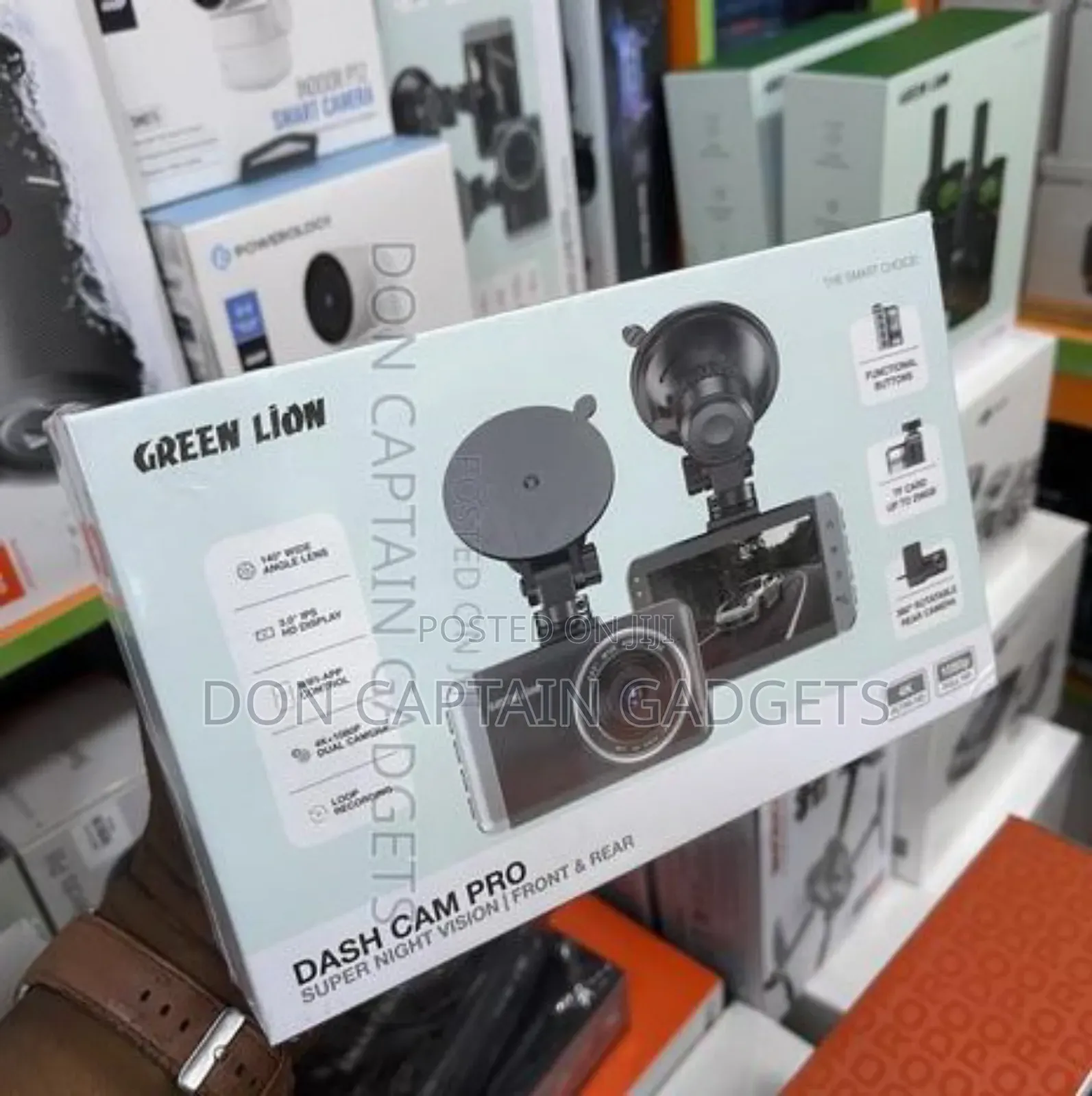 Green Loin Car Dash Cam Pro
