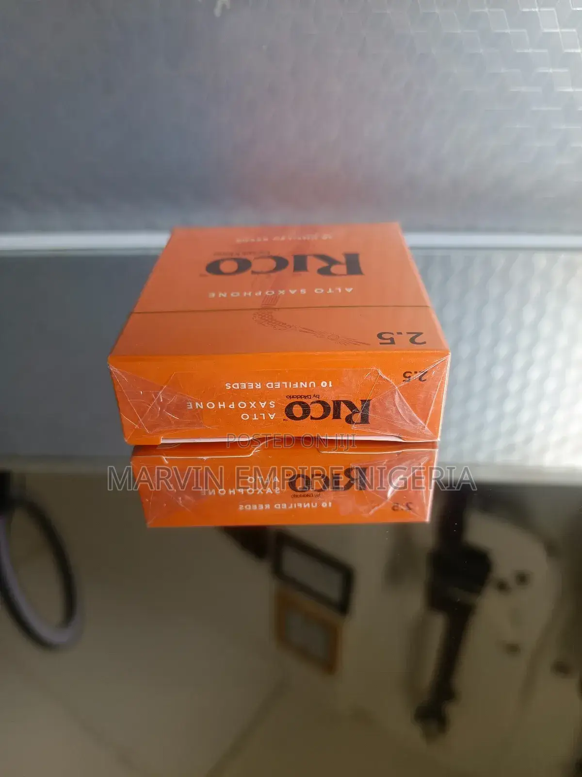 10 Daddario Alto Saxophone Unfiled Rico Reeds in Strength 2.5 2.0 3.0