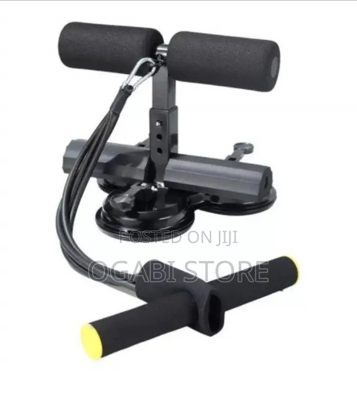 Suction Sit Up Bar With Rope