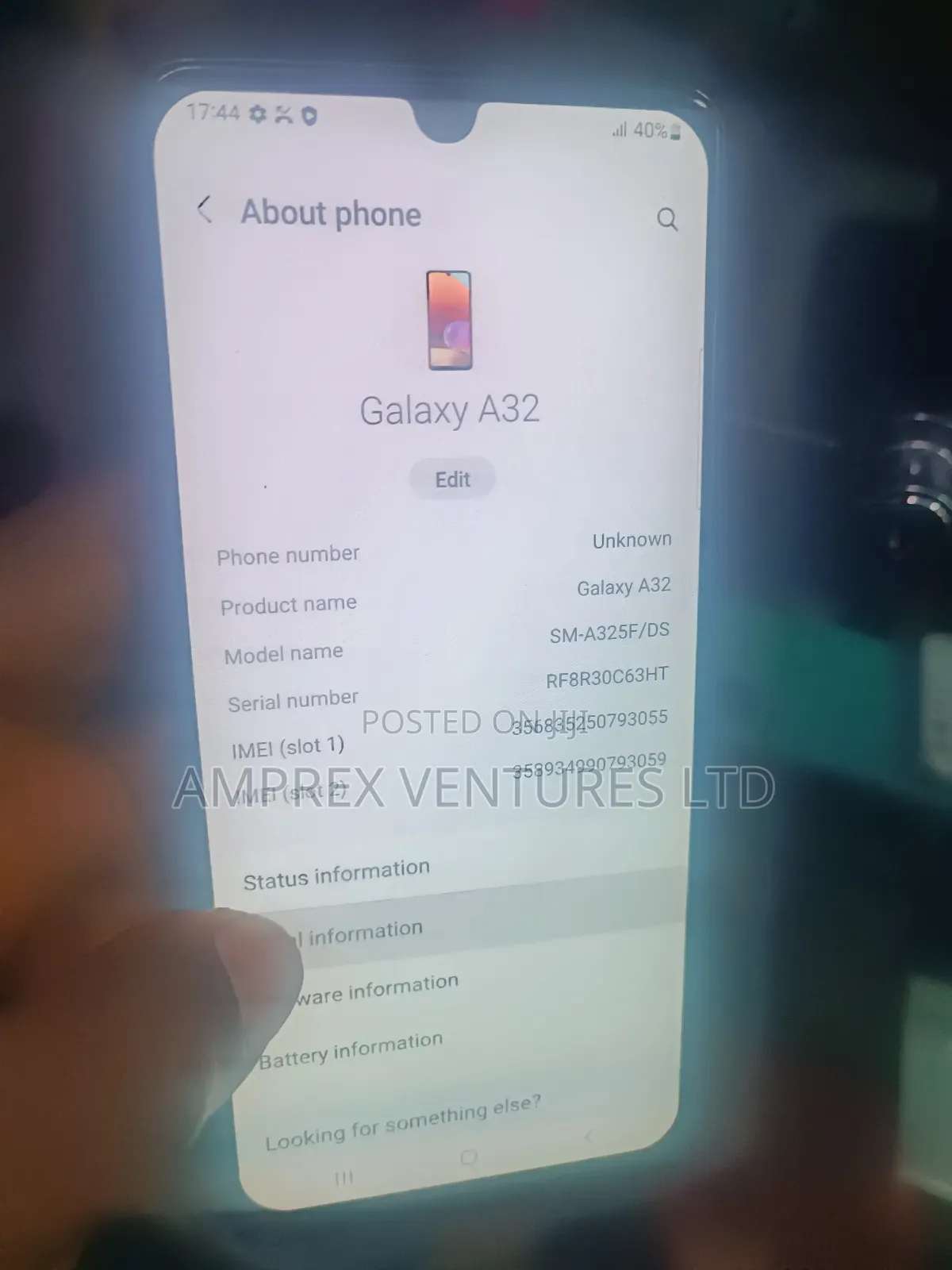 Samsung Galaxy A32 128 GB Blue