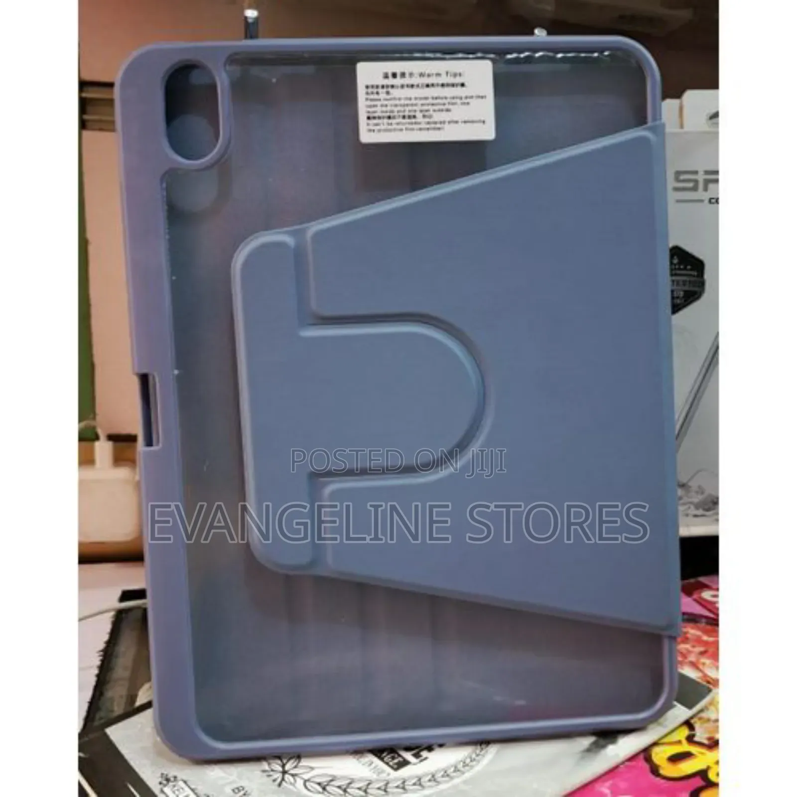 iPad 10.9" 10th 11th Generatio Rotation Leather Case With Pen Space