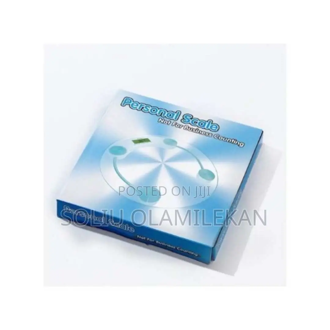 Personal Digital Weighing Scale Round