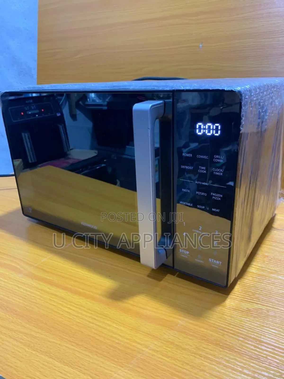 3in1convention Kenwood Mirror Face Soft Touch Microwave Inverter