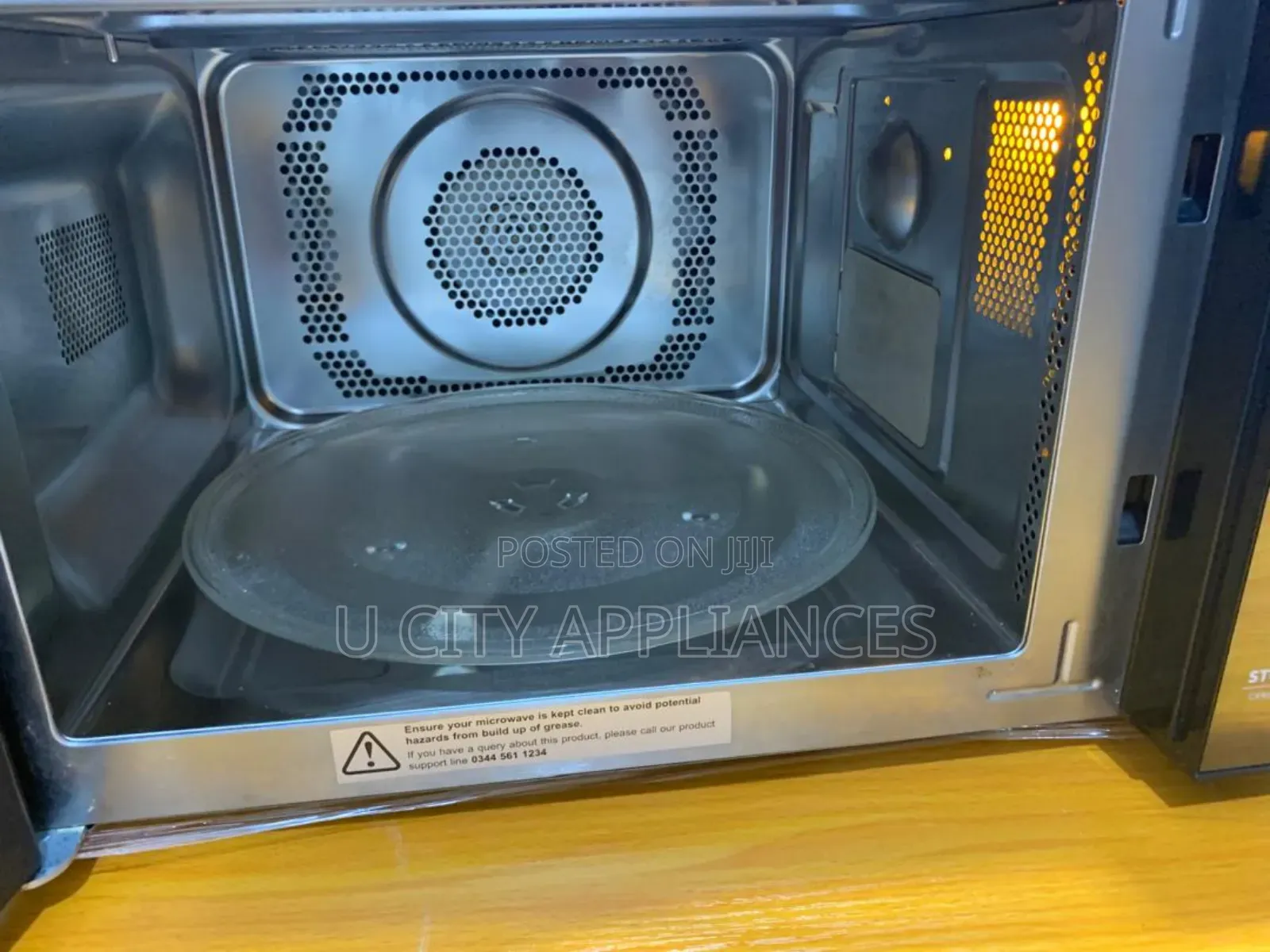 3in1convention Kenwood Mirror Face Soft Touch Microwave Inverter