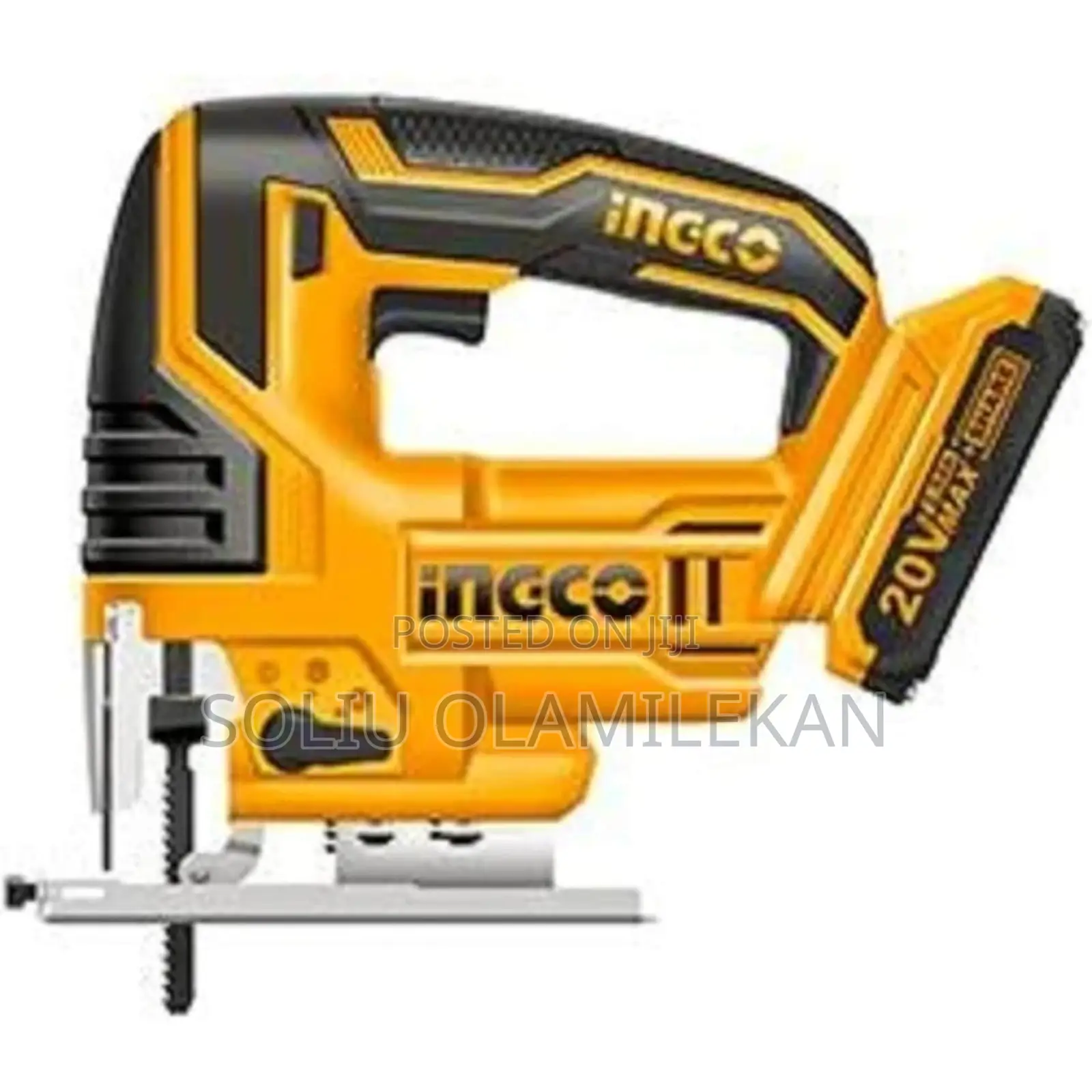 Ingco Cordless Jigsaw With Charger and Battery - 20v