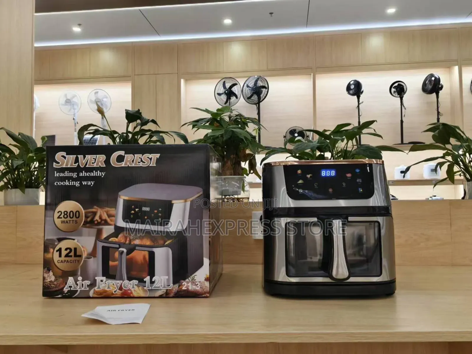 12l Silver Crest Air Fryer (T2mm7)