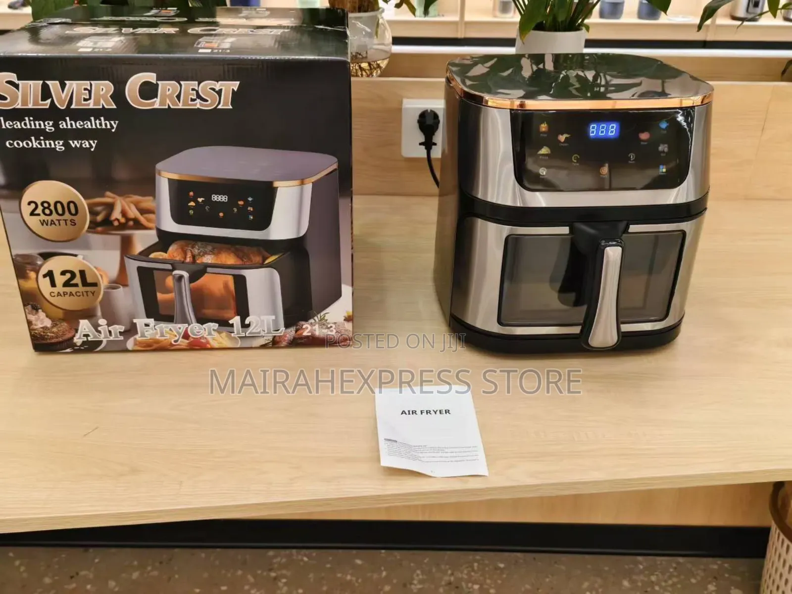 12l Silver Crest Air Fryer (T2mm7)