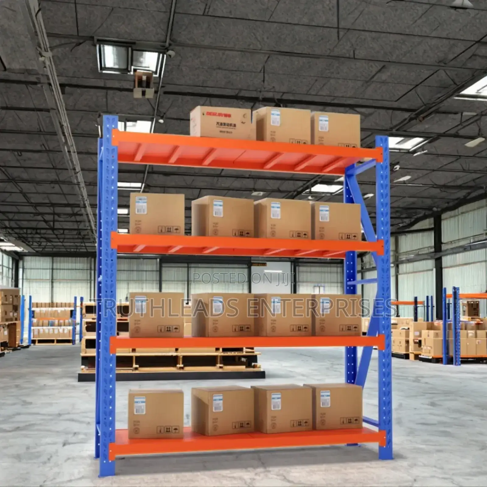 Metal Hefty Warehouse Shelve