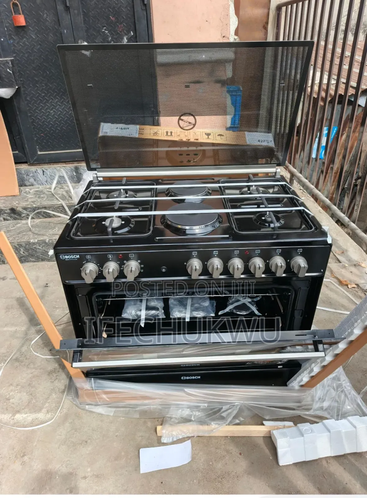 Original High Quality Bosch 60x90cm Standing Automatic Gas Cooker