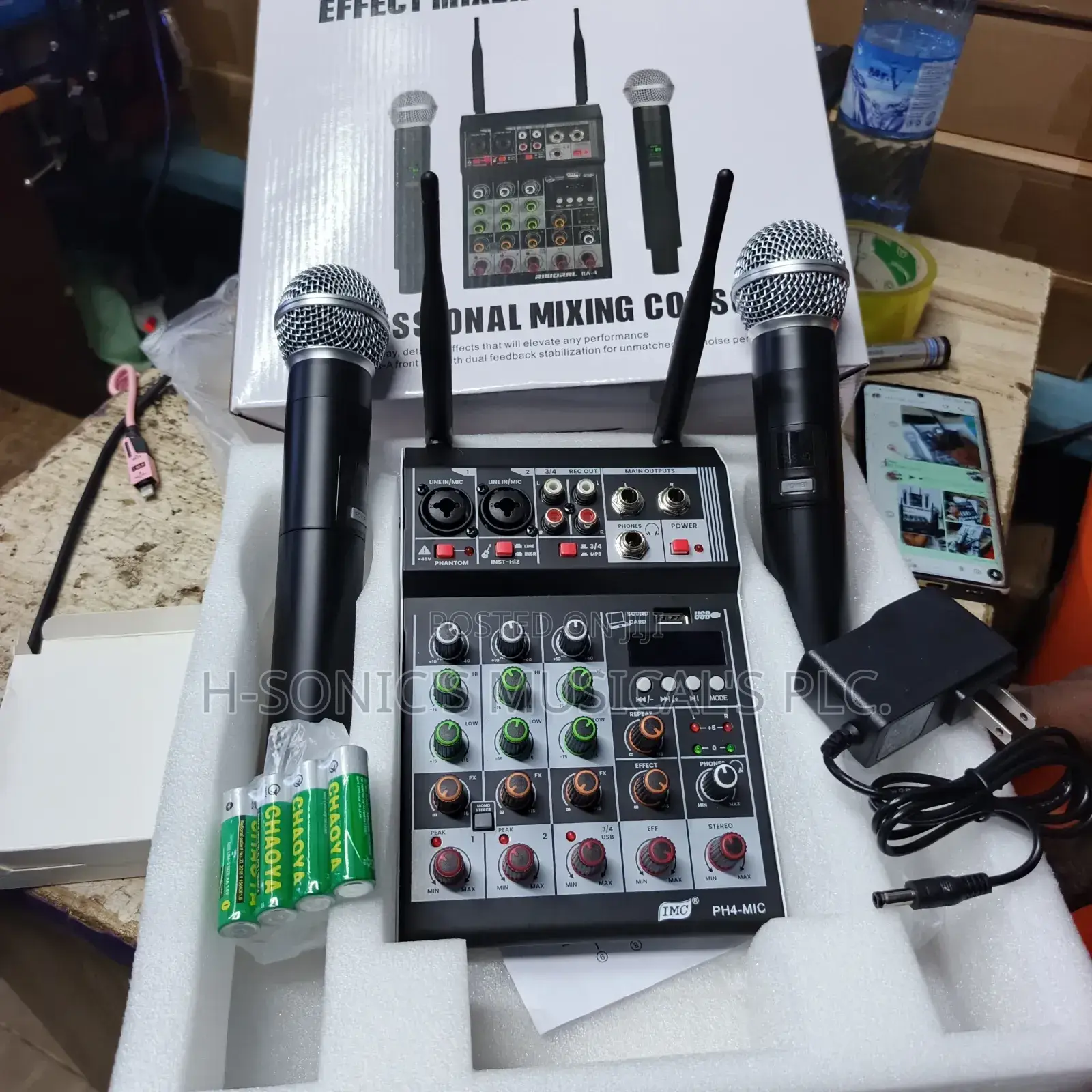Original Imc 4 Channel Effect Mixer