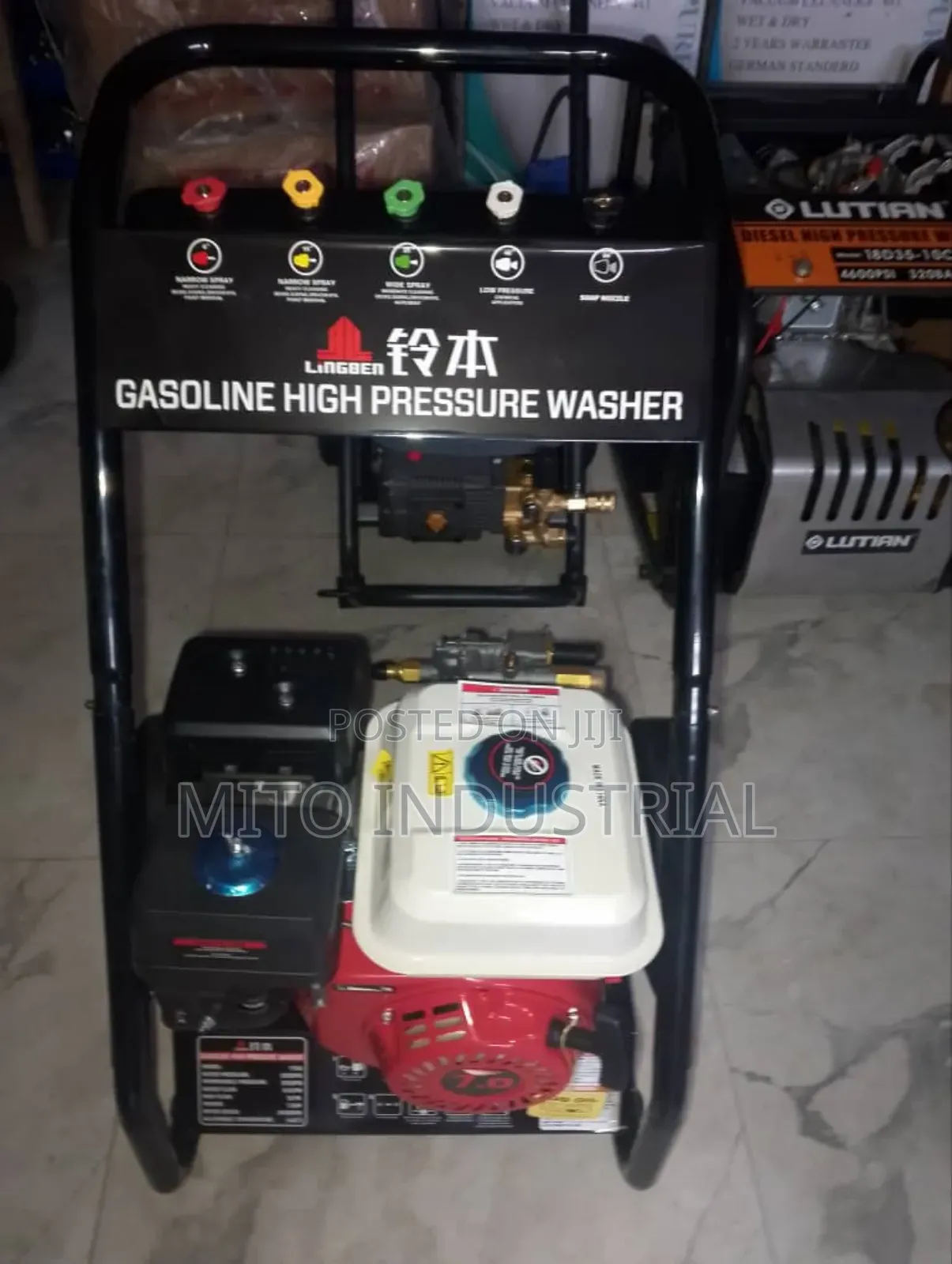 Lingben Gasoline High Pressure Washer