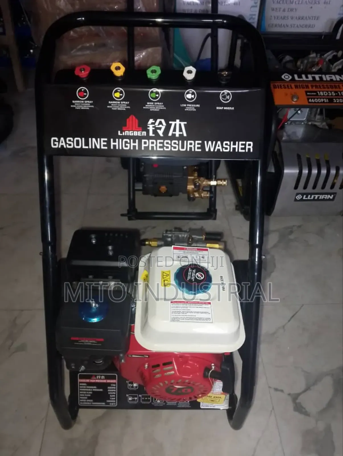 Lingben Gasoline High Pressure Washer