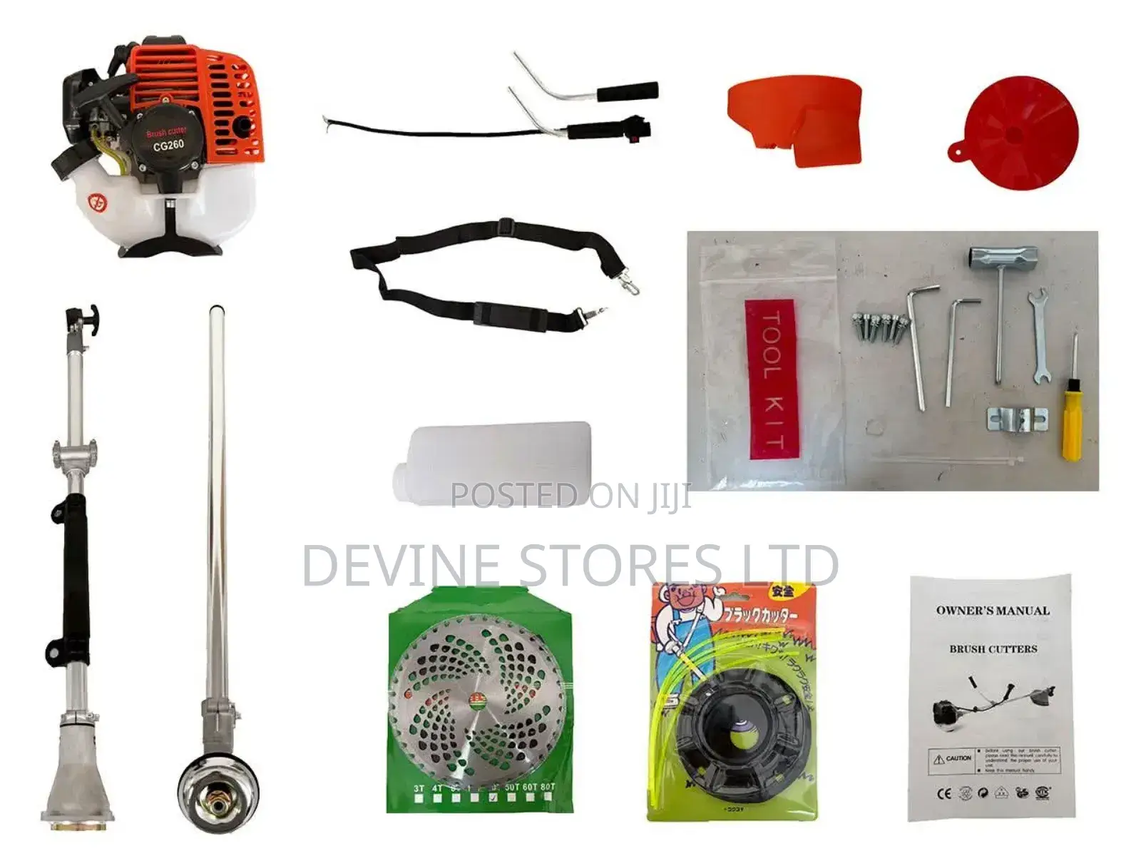 520bc Power Plus Petrol Brush Cutter Machine