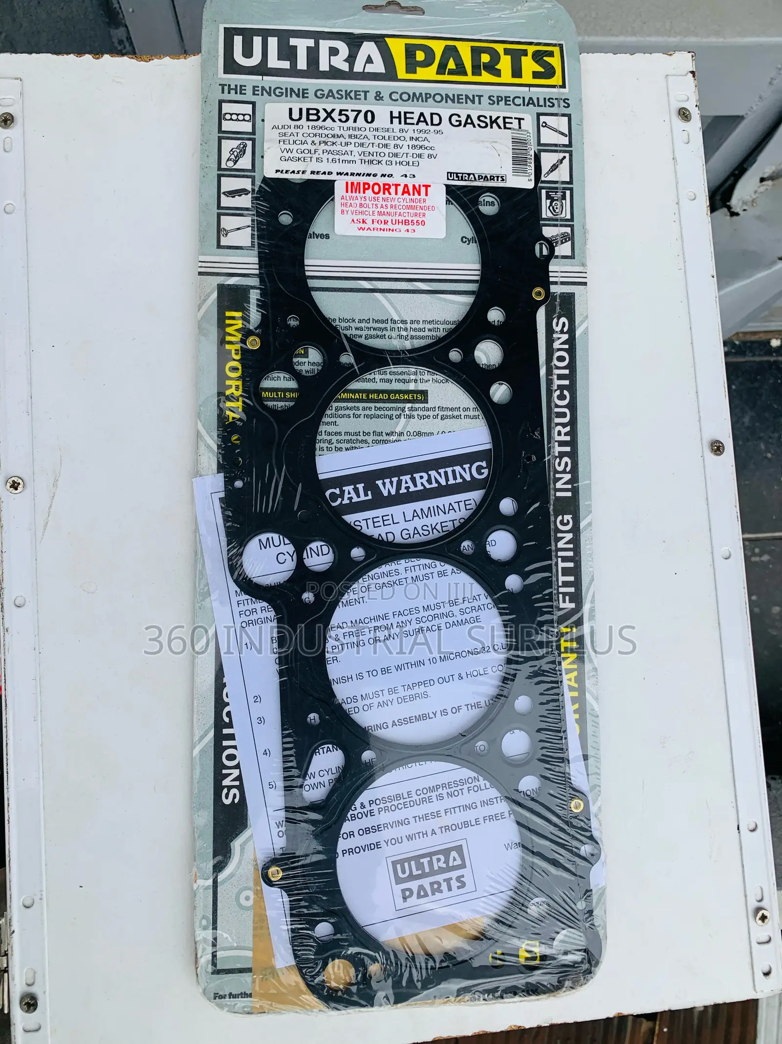 Genuine Ultra Head Gasket Ubx570