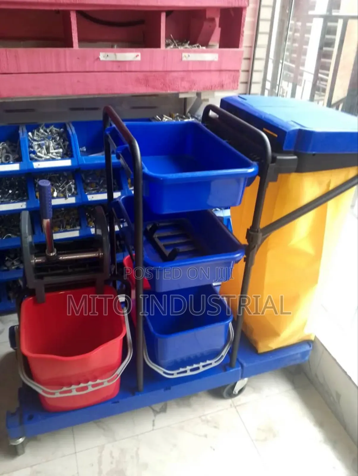 Professional Cleaning Trolley