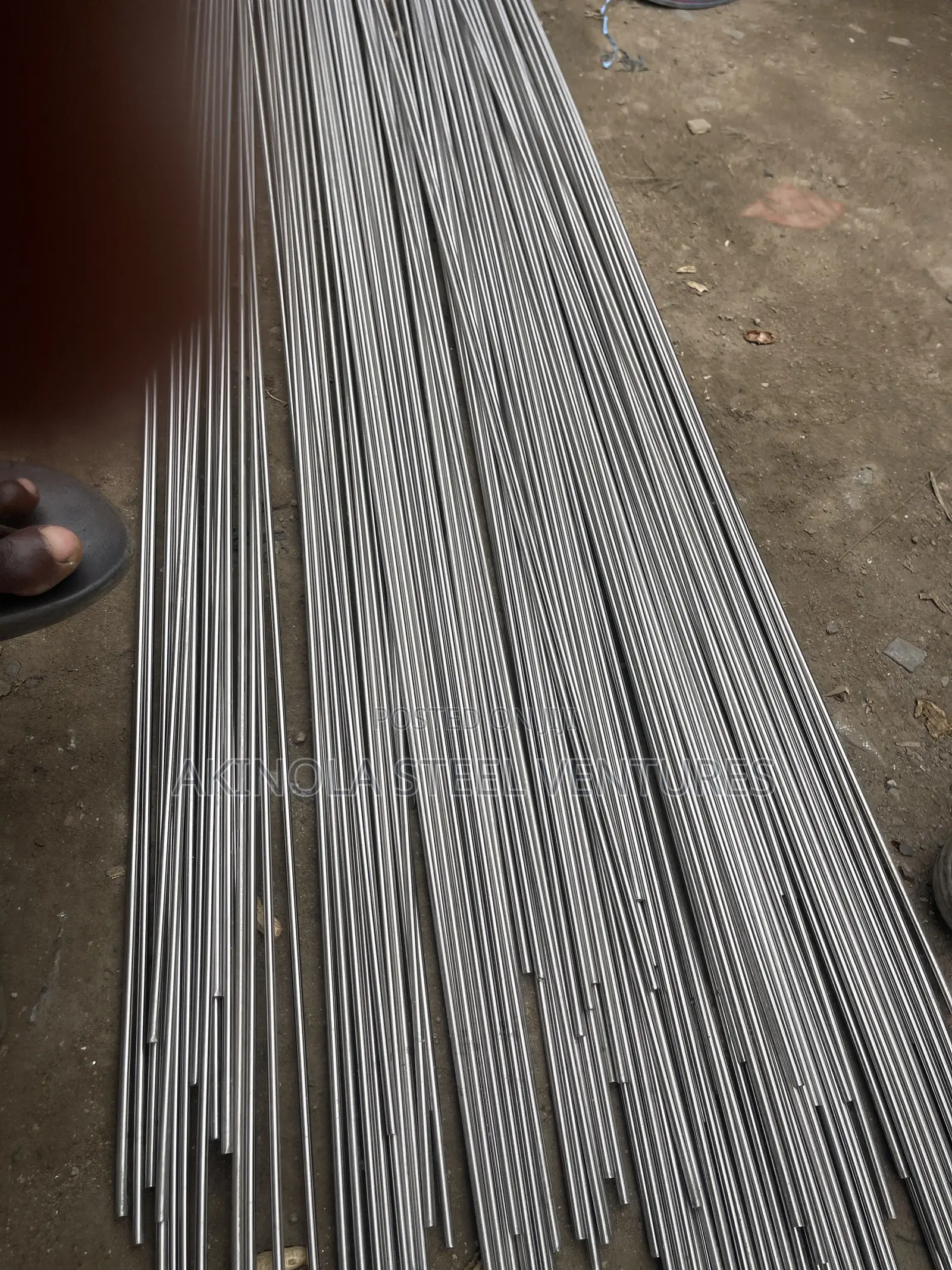 6mm Stainless Steel Rod 304 by 6mtrs Long