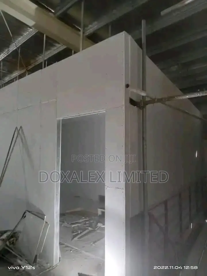 Fibre Cement Board and Plasterboard Wall Partitions