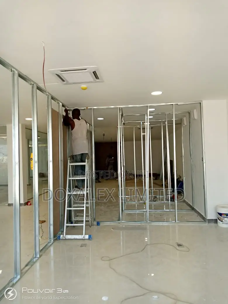 Fibre Cement Board and Plasterboard Wall Partitions