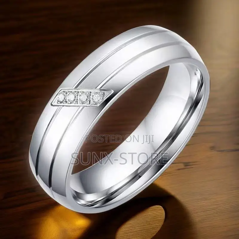 Pure Titanium Wedding Ring Band (Never-Fade)