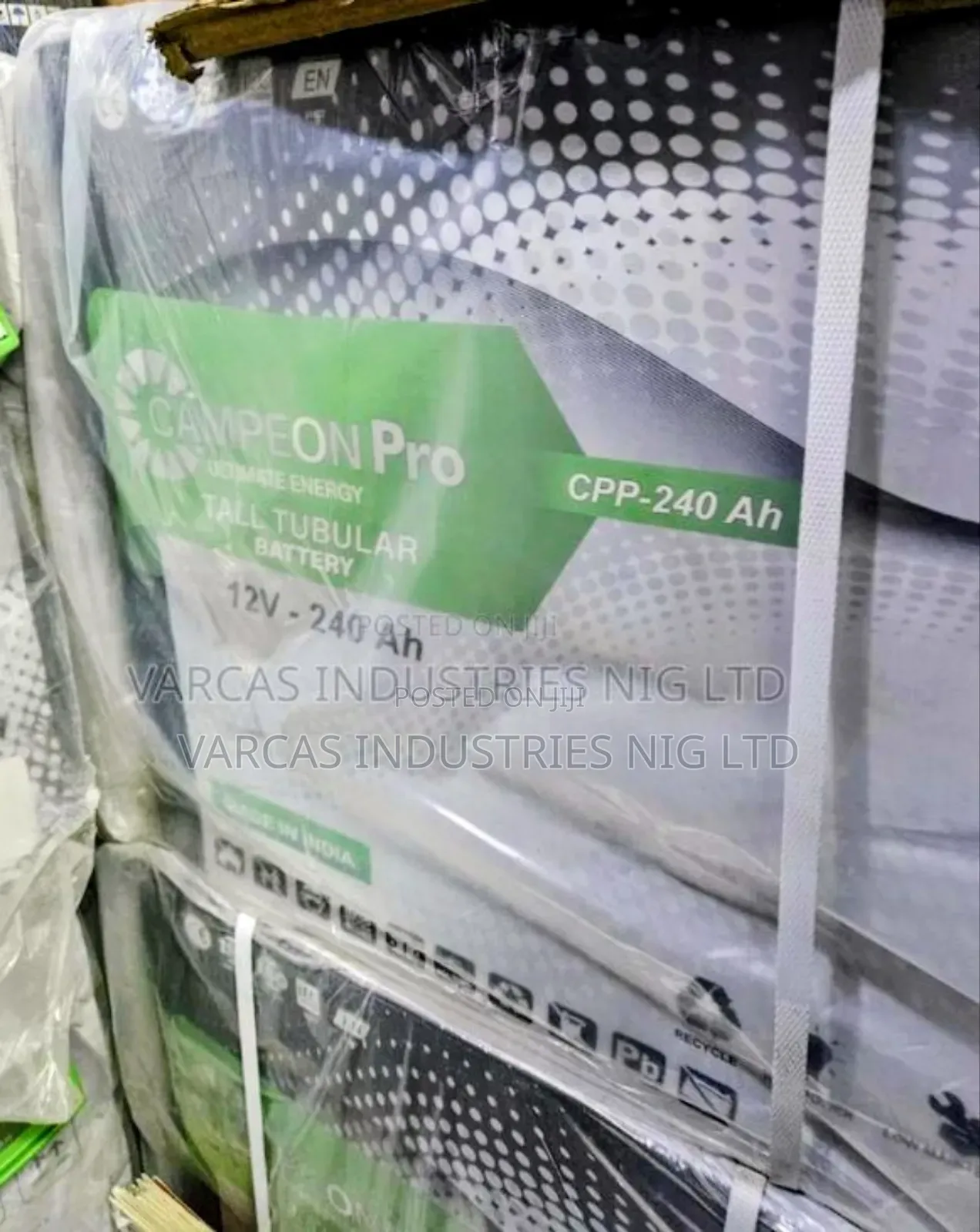 Campeon Pro 240ahps Tall Tubular Battery
