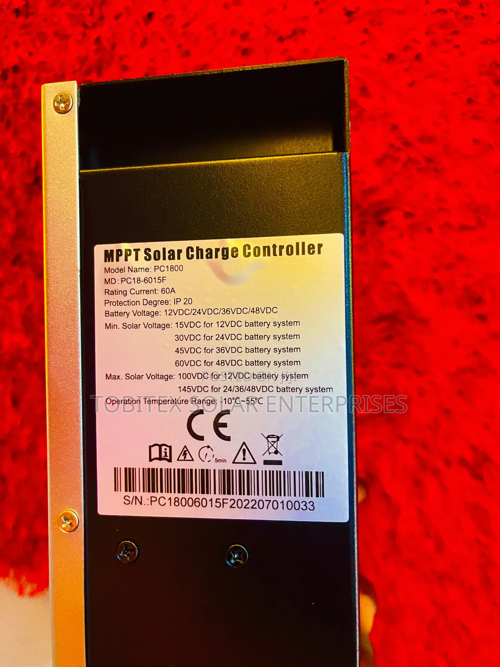 60a Must Charge Controller 12/24/36/48v System