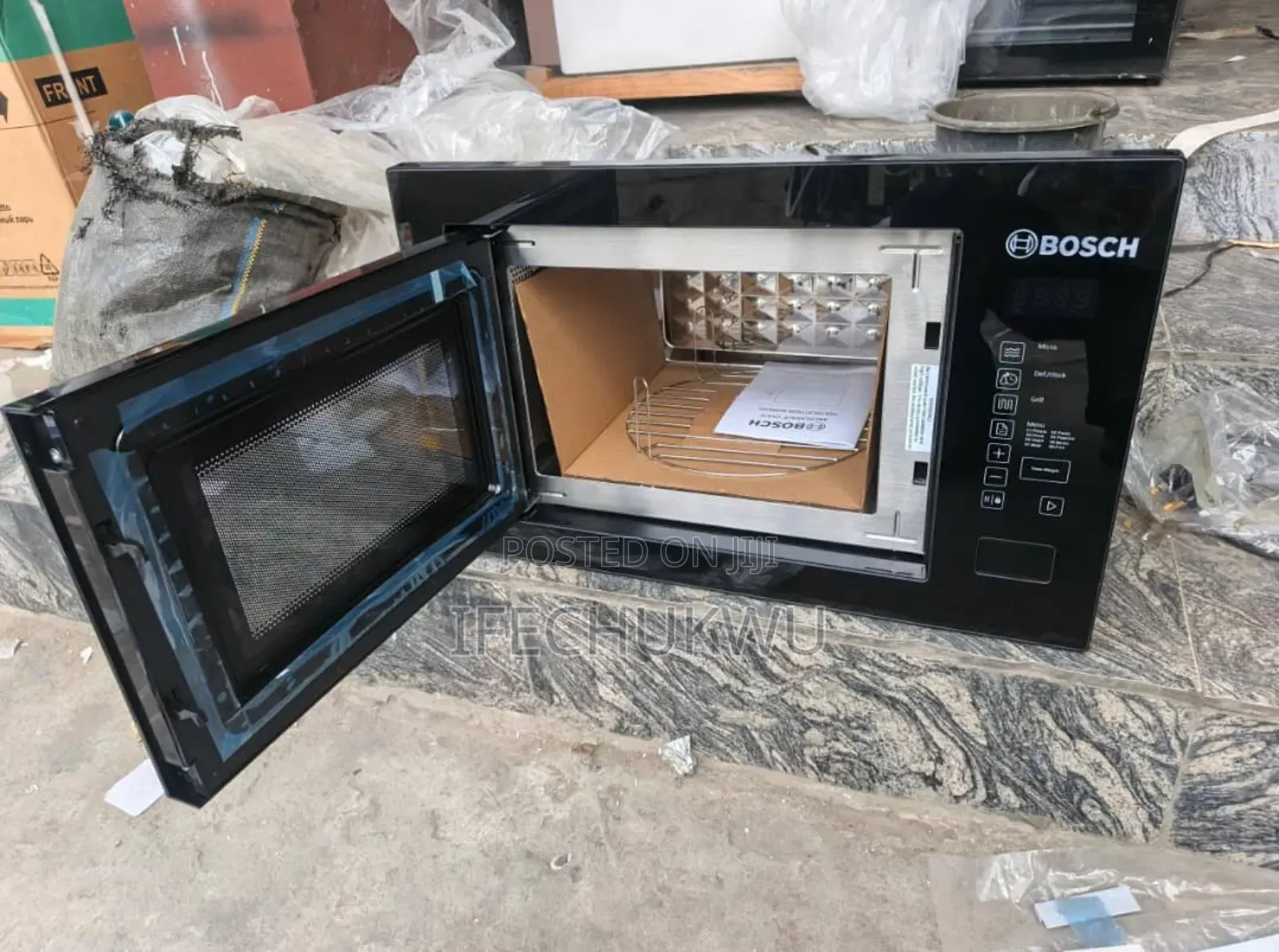 Original Bosch Built-in Digital Control Microwave 60x60cm With Grill