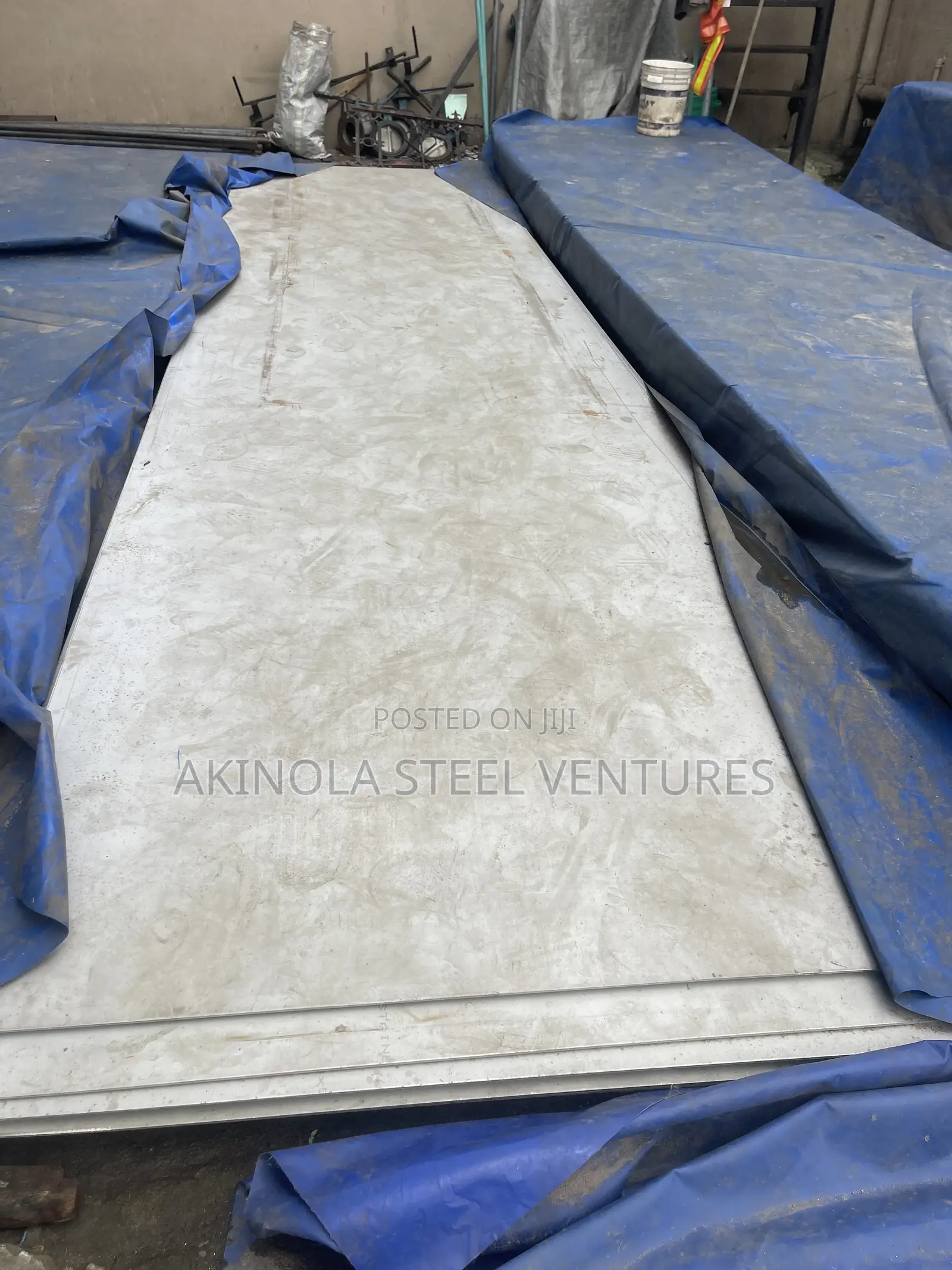 4mm Thick 5x20 Stainless Plate 304