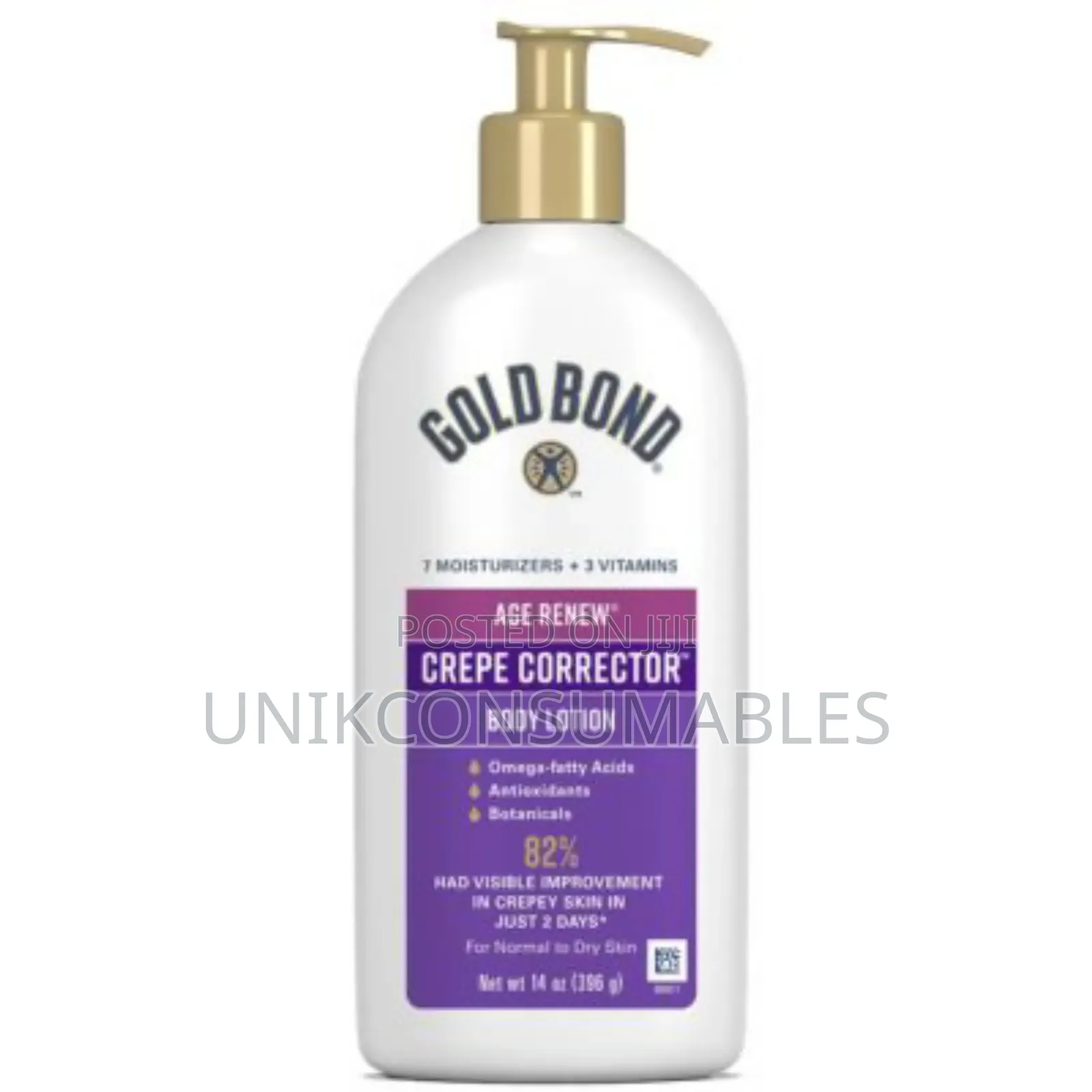 Gold Bond Crepe Corrector Body Face Lotion