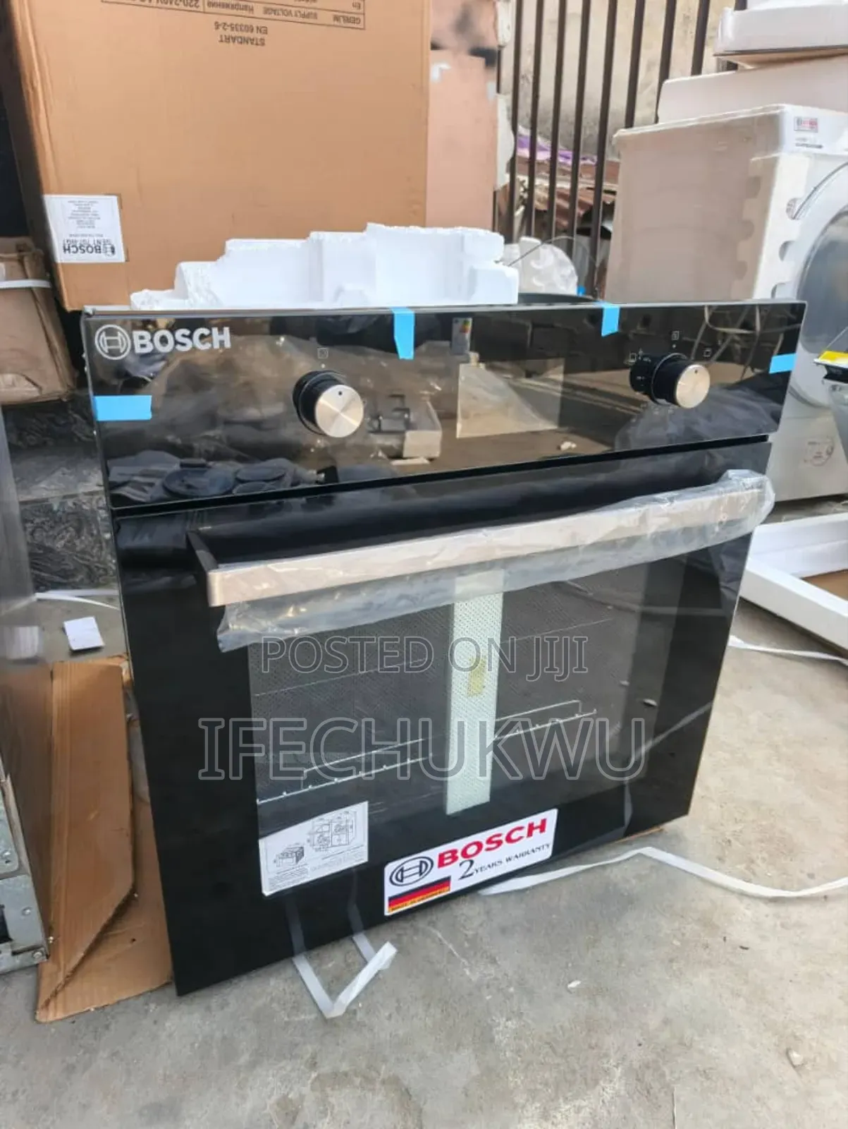 Original Bosch 75litters Built-in Luxury Gas Electric Oven 60x60cm