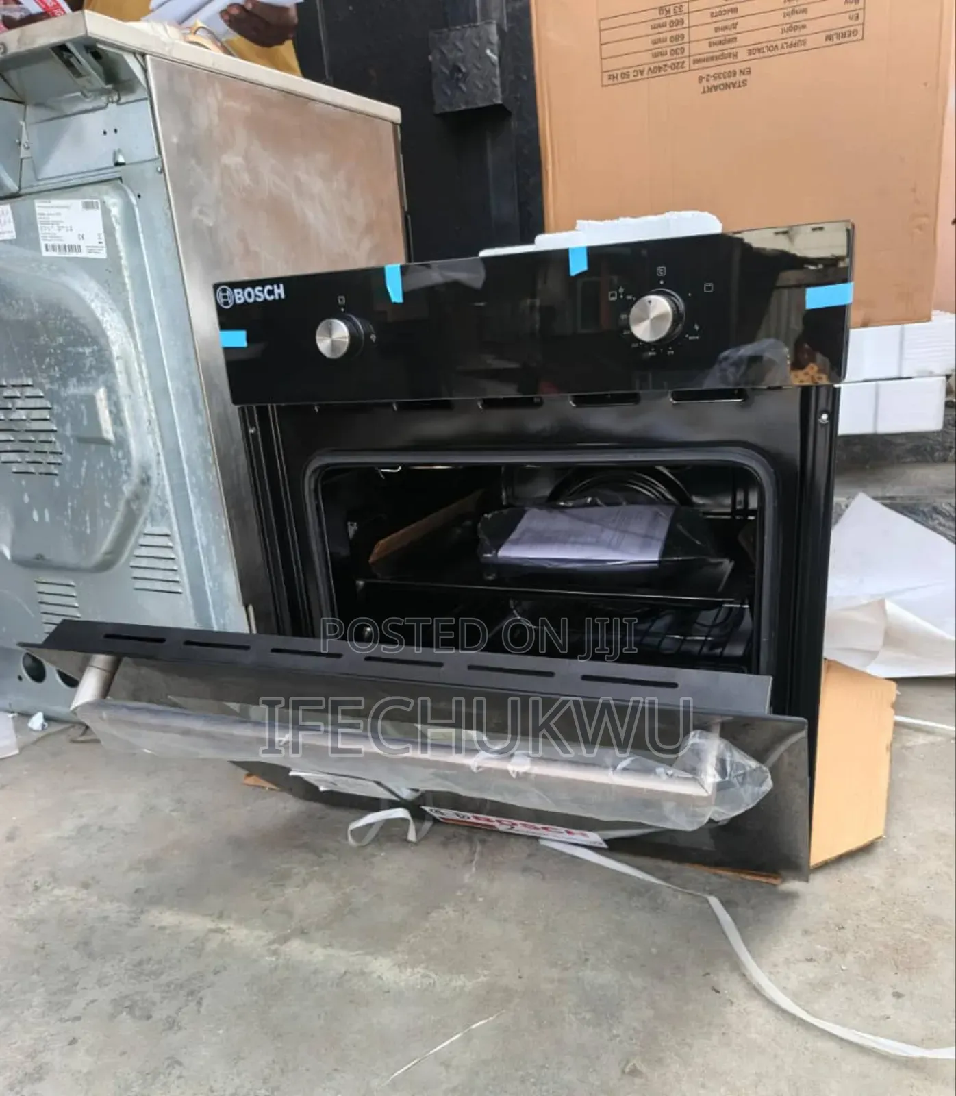 Original Bosch 75litters Built-in Luxury Gas Electric Oven 60x60cm