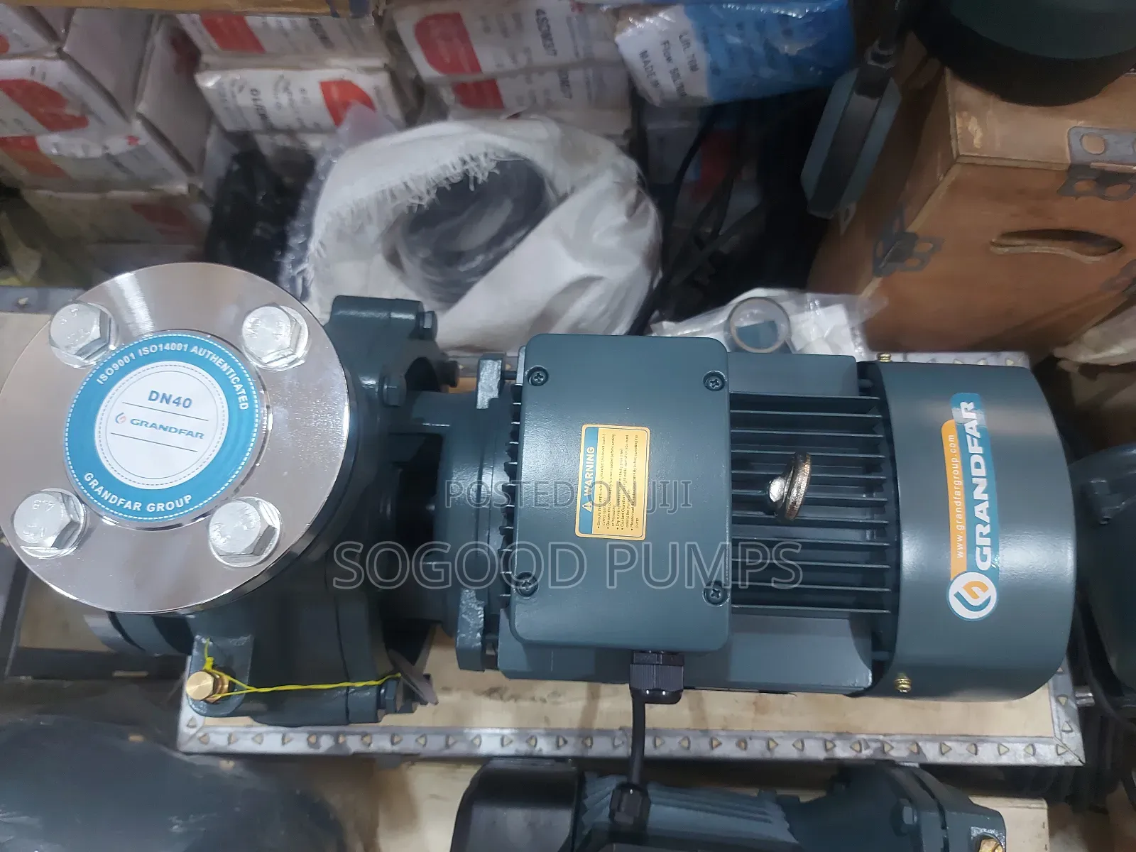 Grandfar Surface Centrifugal Pump Type Gf40-160a 4kw/5.5hp