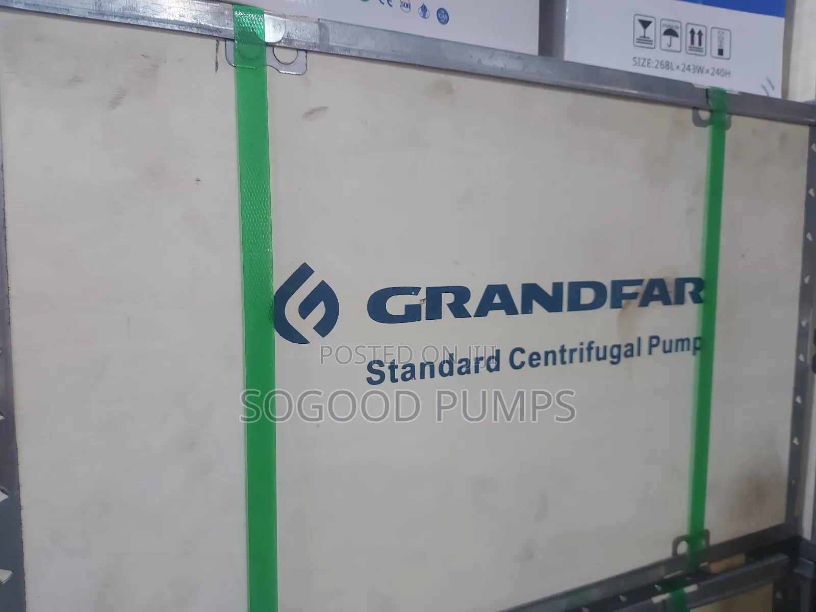 Grandfar Surface Centrifugal Pump Type Gf40-160a 4kw/5.5hp