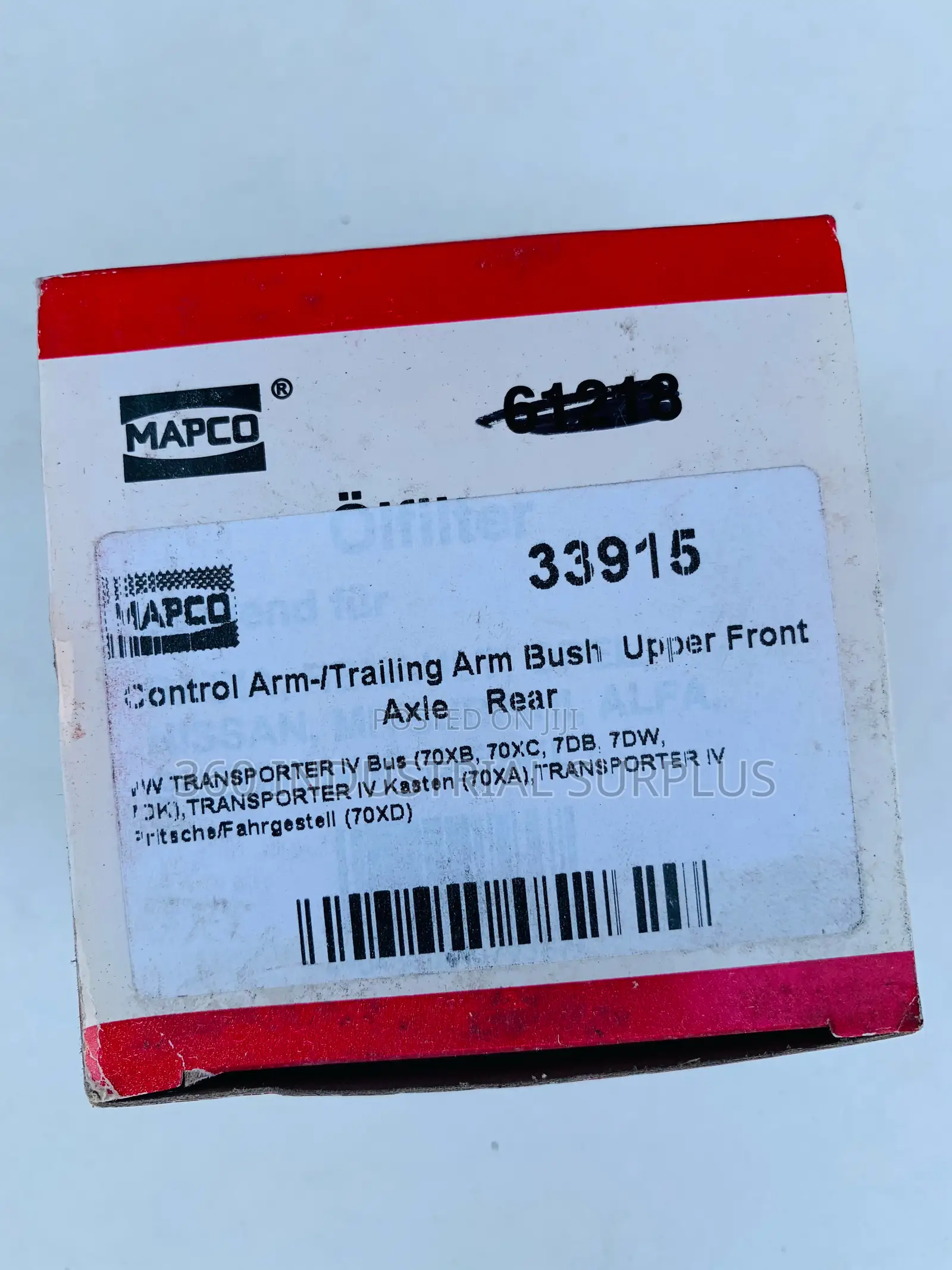 Genuine Mapco 33915 Trailing Arm/Suspension Arm Bush